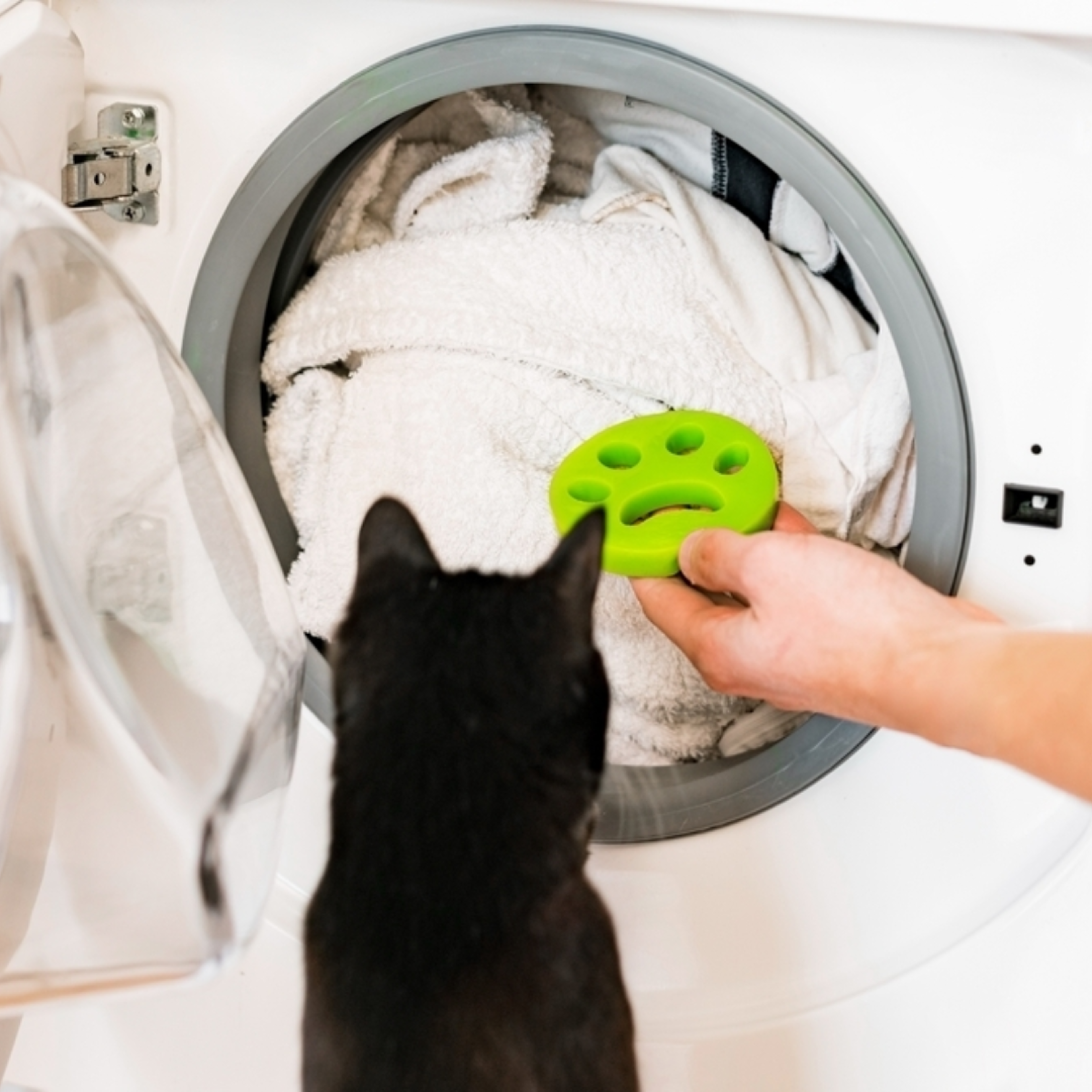 Reusable Washing Machine Pet Hair Remover – view 3