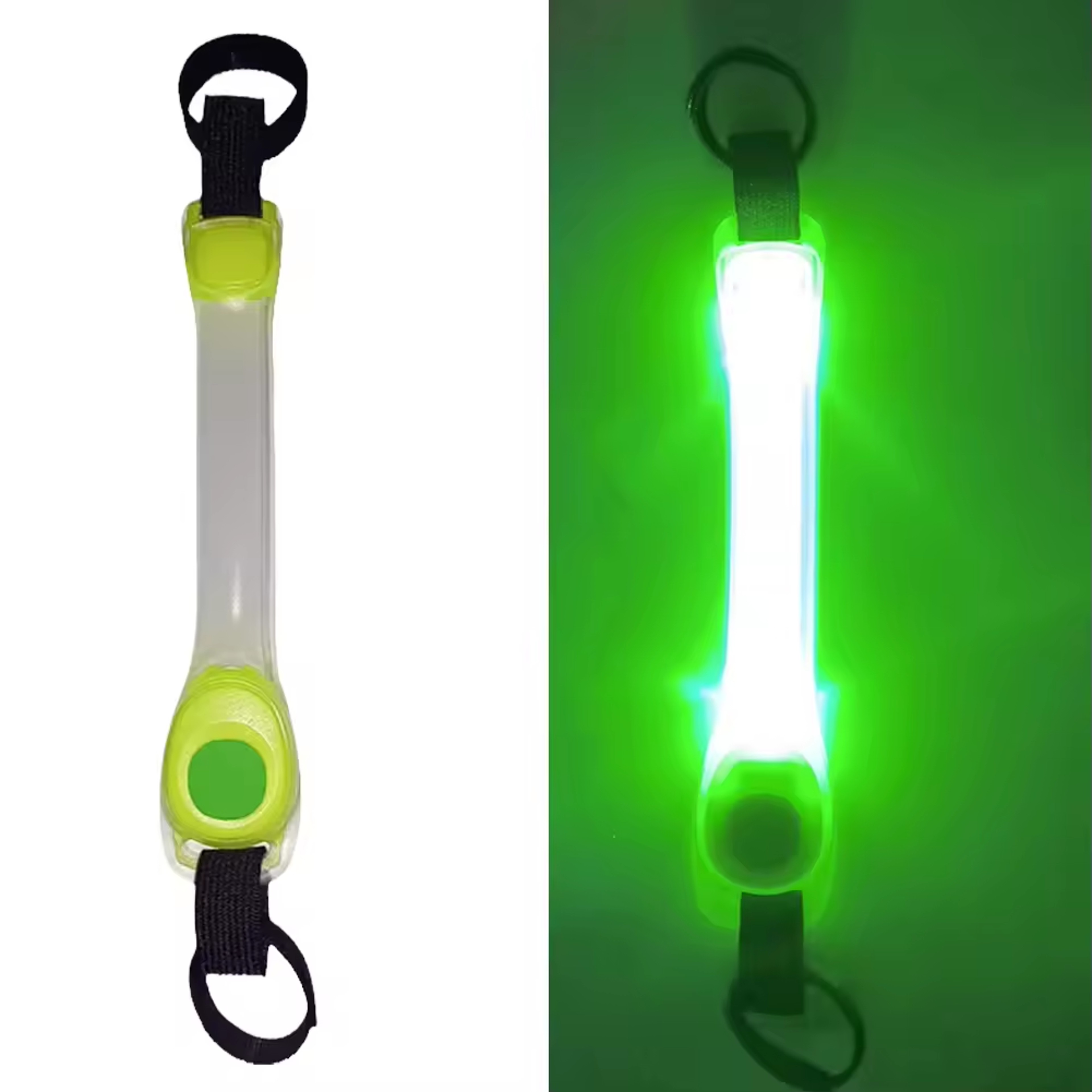 LED Flashing Night Running Pet Dog Safety Harness Collar Waterproof MultiColor Pendant For Outdoor