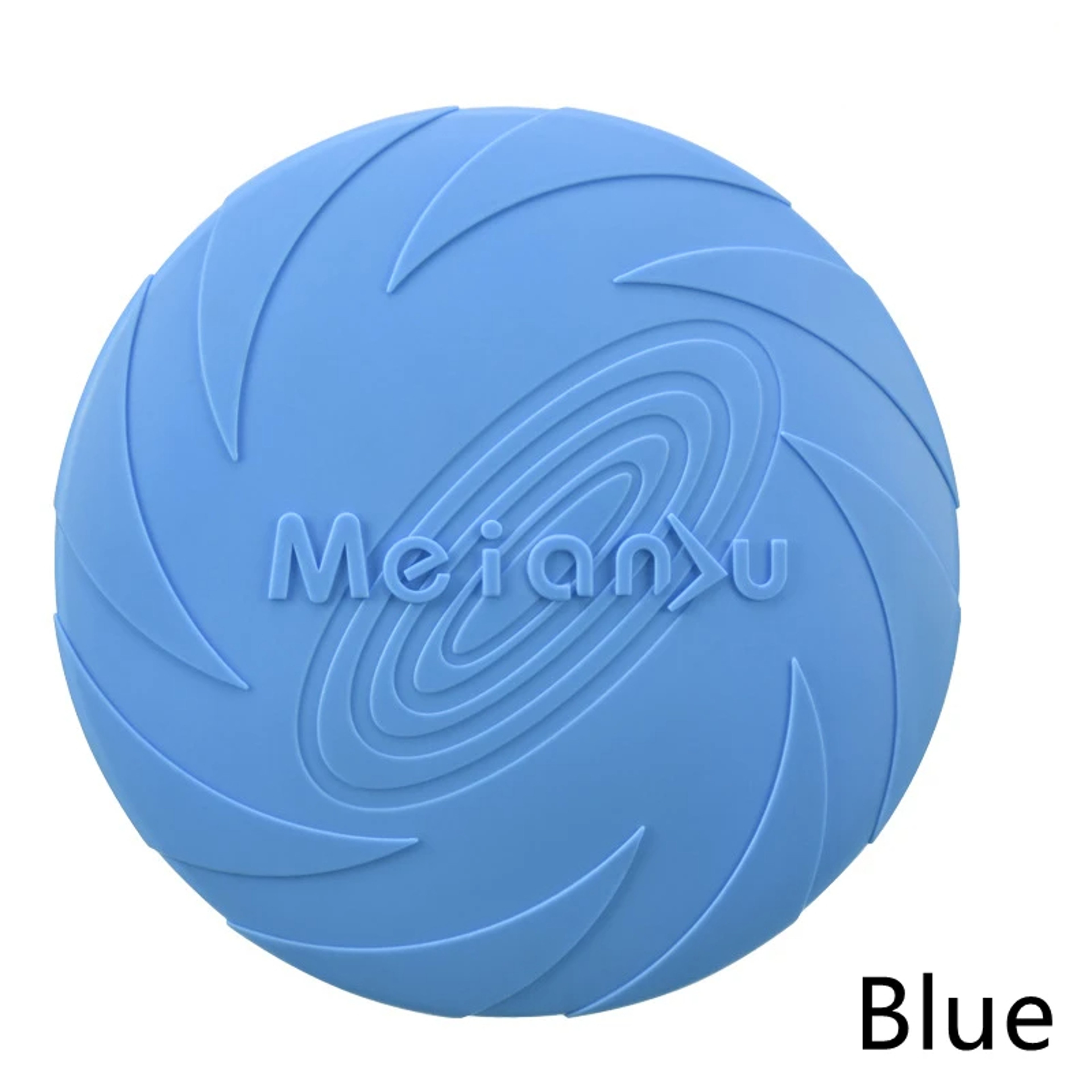 Durable Dog Toy Flying Disc Silicone Resistant To Bite Marks Outdoor Training Fun 5