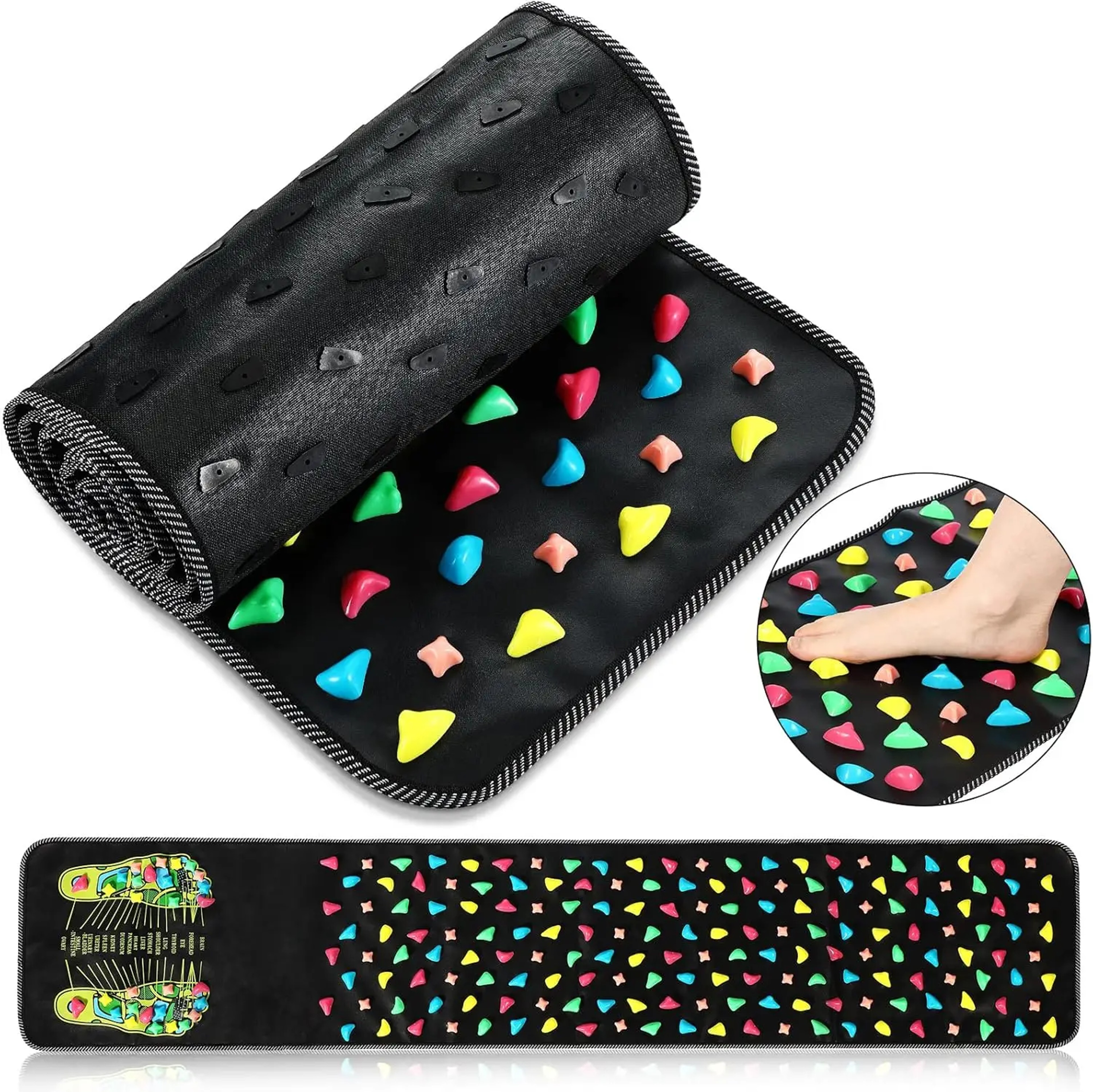 Foot Massager Reflexology Massage Pad Acupressure Pad Health Care Walking Foot Pressure Pad Foot Re 4
