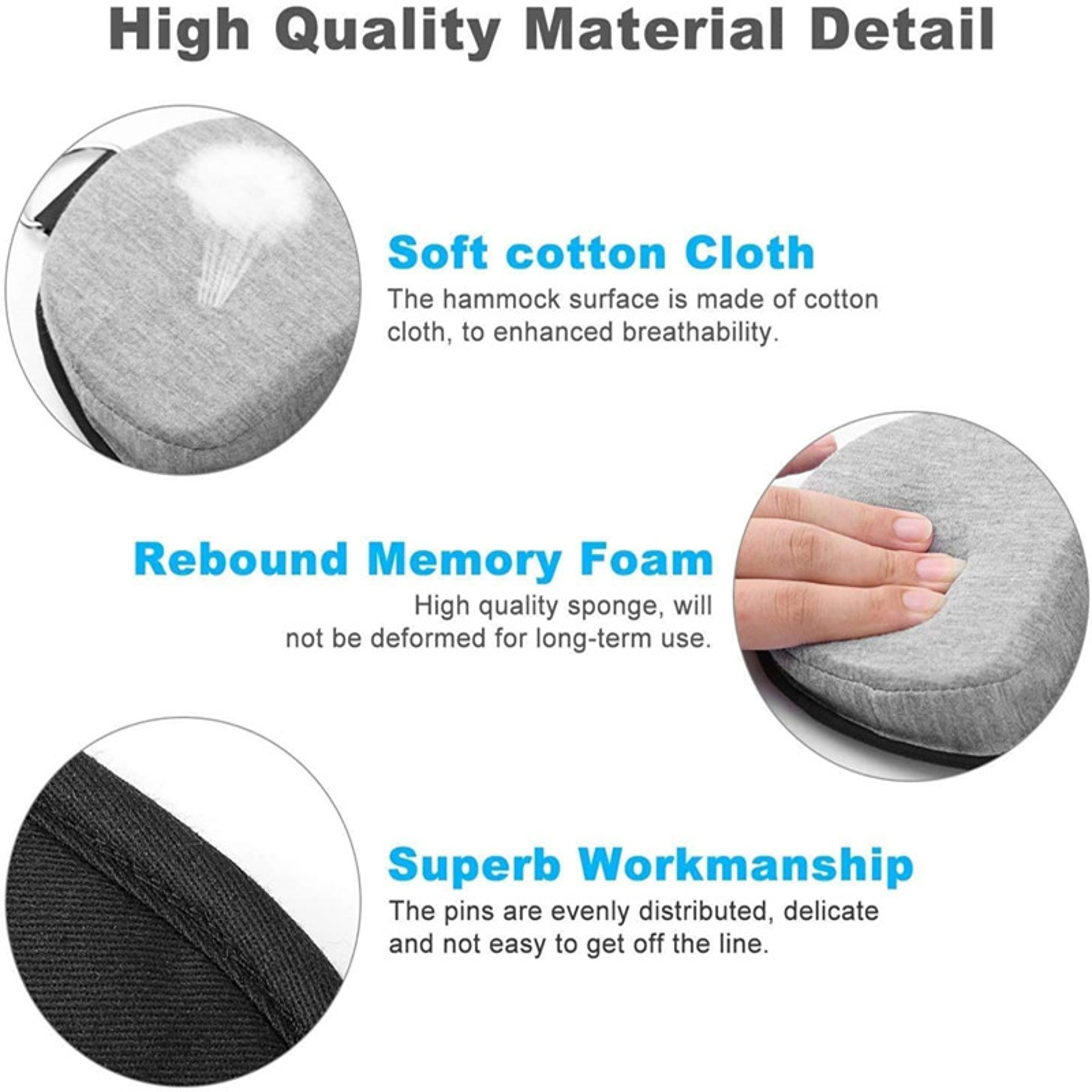 Hammock with Stand for Neck Traction Massager, Hamac Cervicales for Pain Relief, Neck Stretcher for Relaxation – view 4