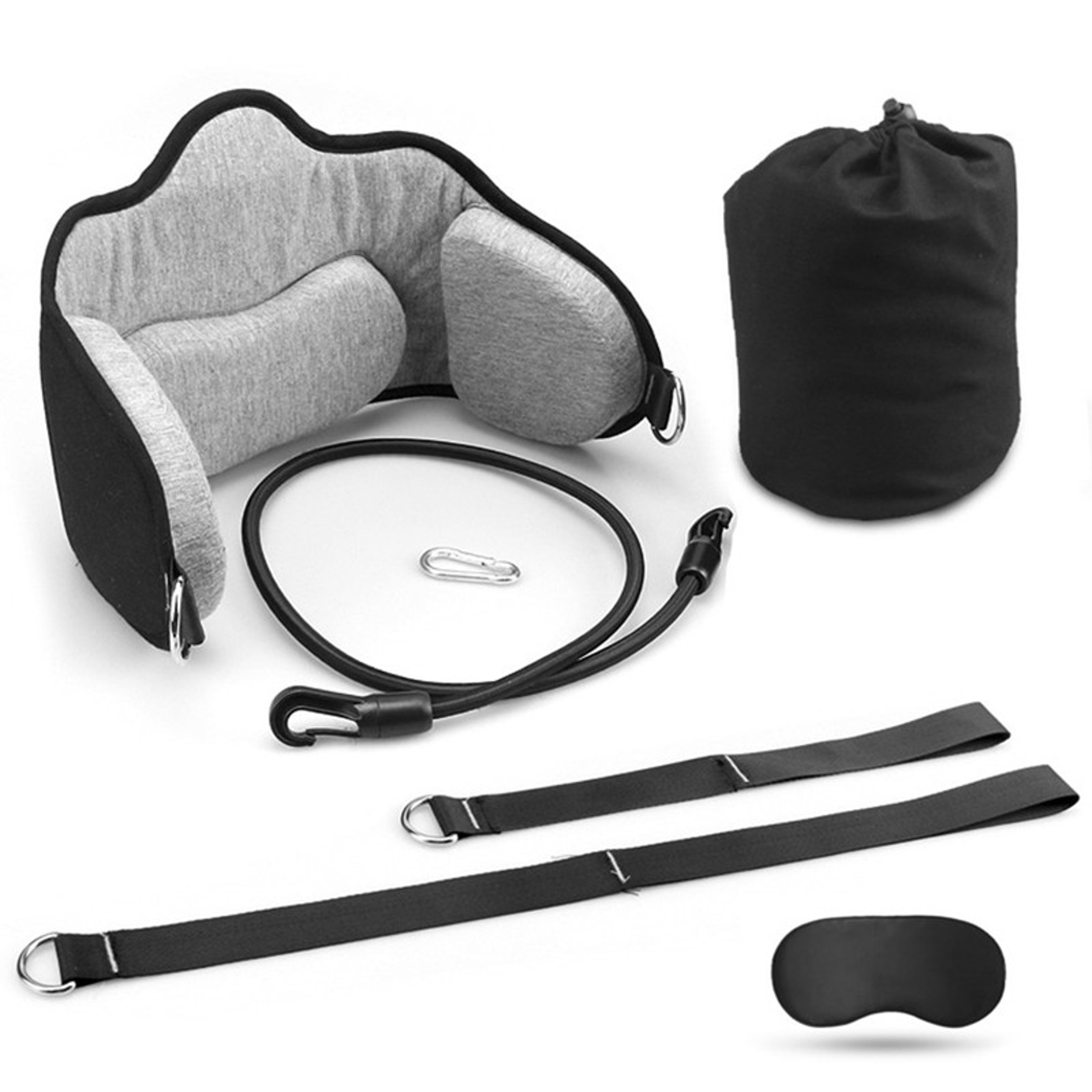 Hammock with Stand for Neck Traction Massager, Hamac Cervicales for Pain Relief, Neck Stretcher for Relaxation – view 7