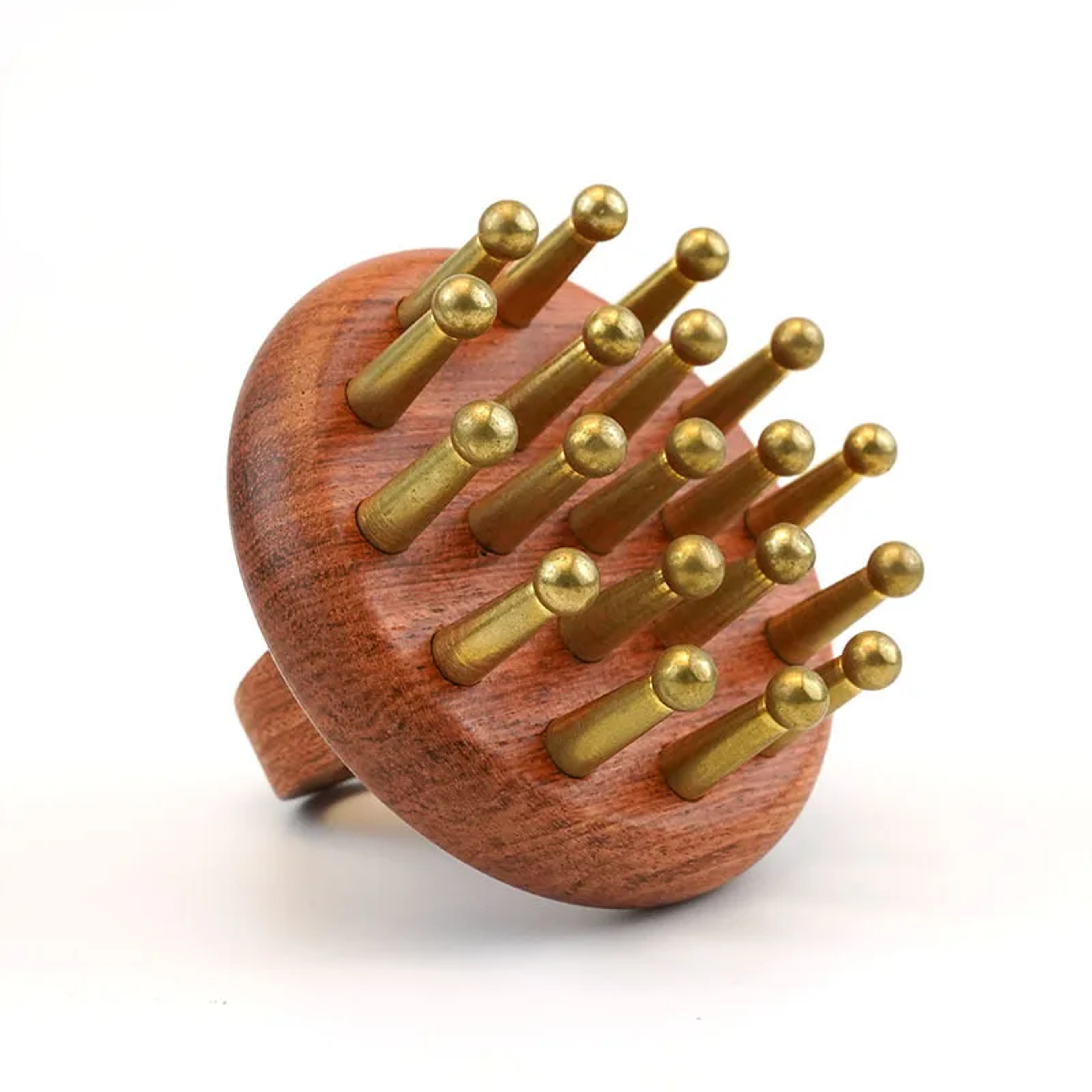 Sandalwood Meridians Fine Tooth Comb, Head Meridians Massage Comb, Guasha Scalp Massage Brush, Relax Body Massager – view 7
