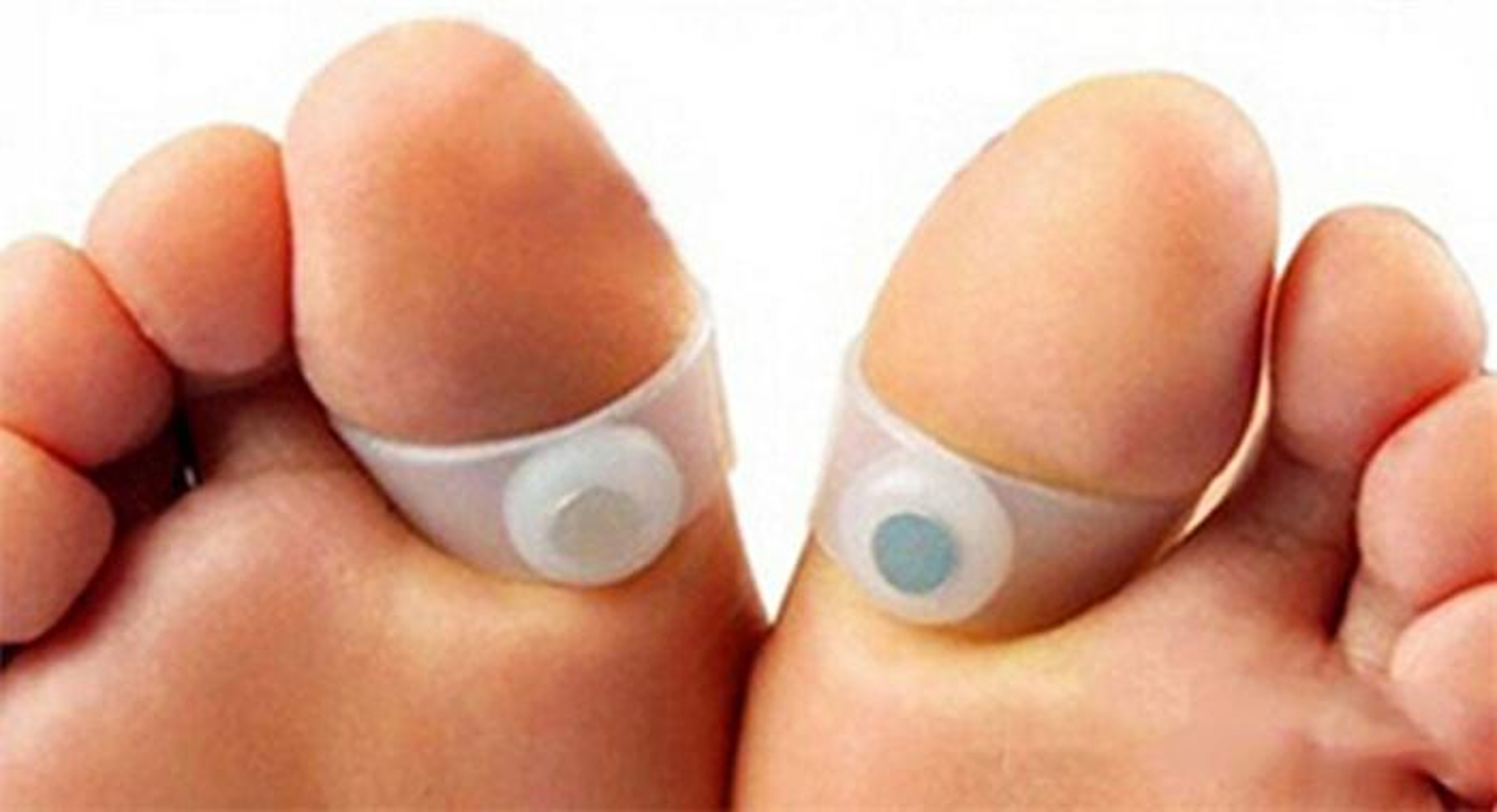 Slimming Weight Loss Magnetic Silicone Toe Ring, 1 Pair Foot Massage, Fat Burning Feet Care Circulation Booster – view 2