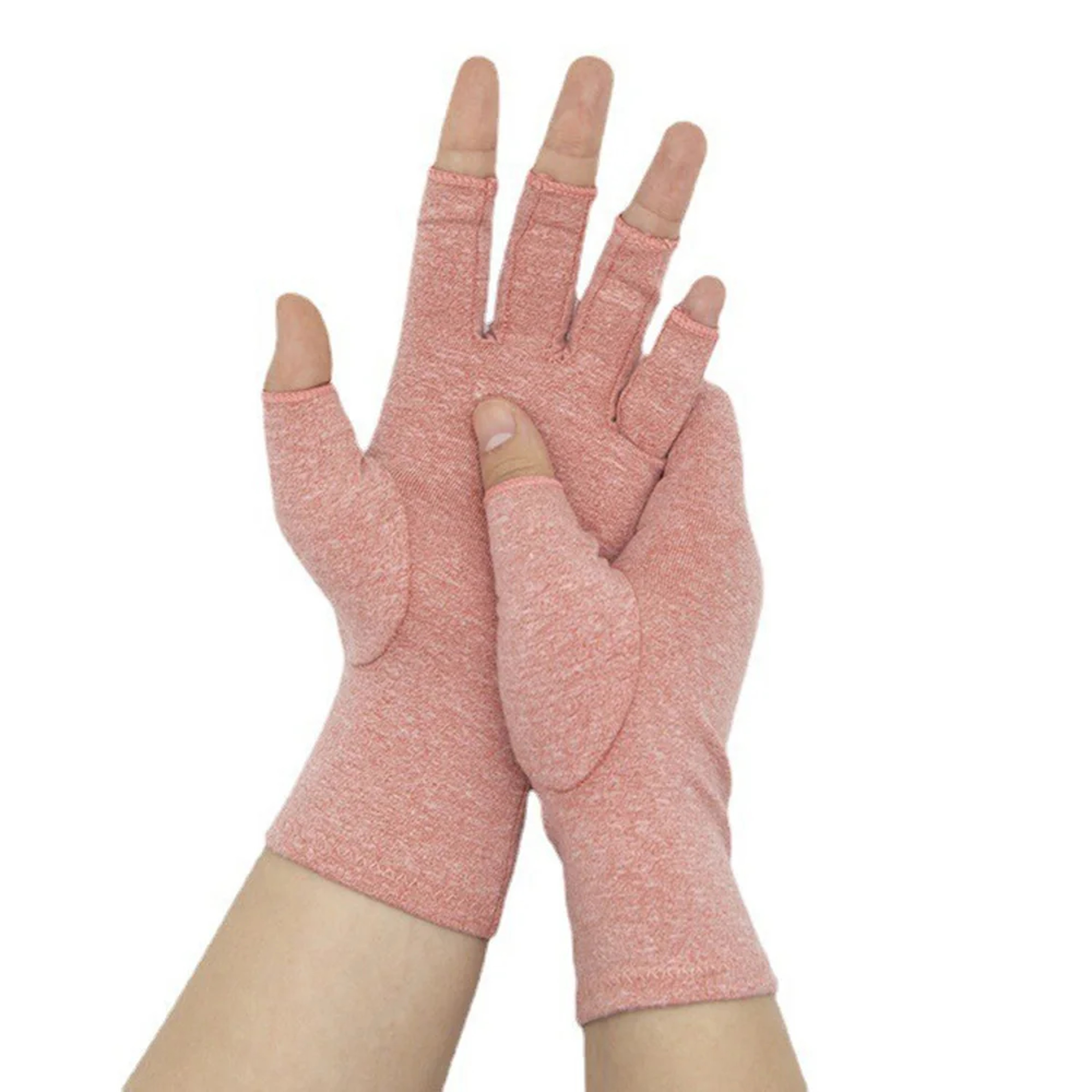 Wrist Support Compression Gloves, Arthritis Relief, Therapy Half Finger Gloves, Joint Pain, Cycling Hand Gloves – view 7