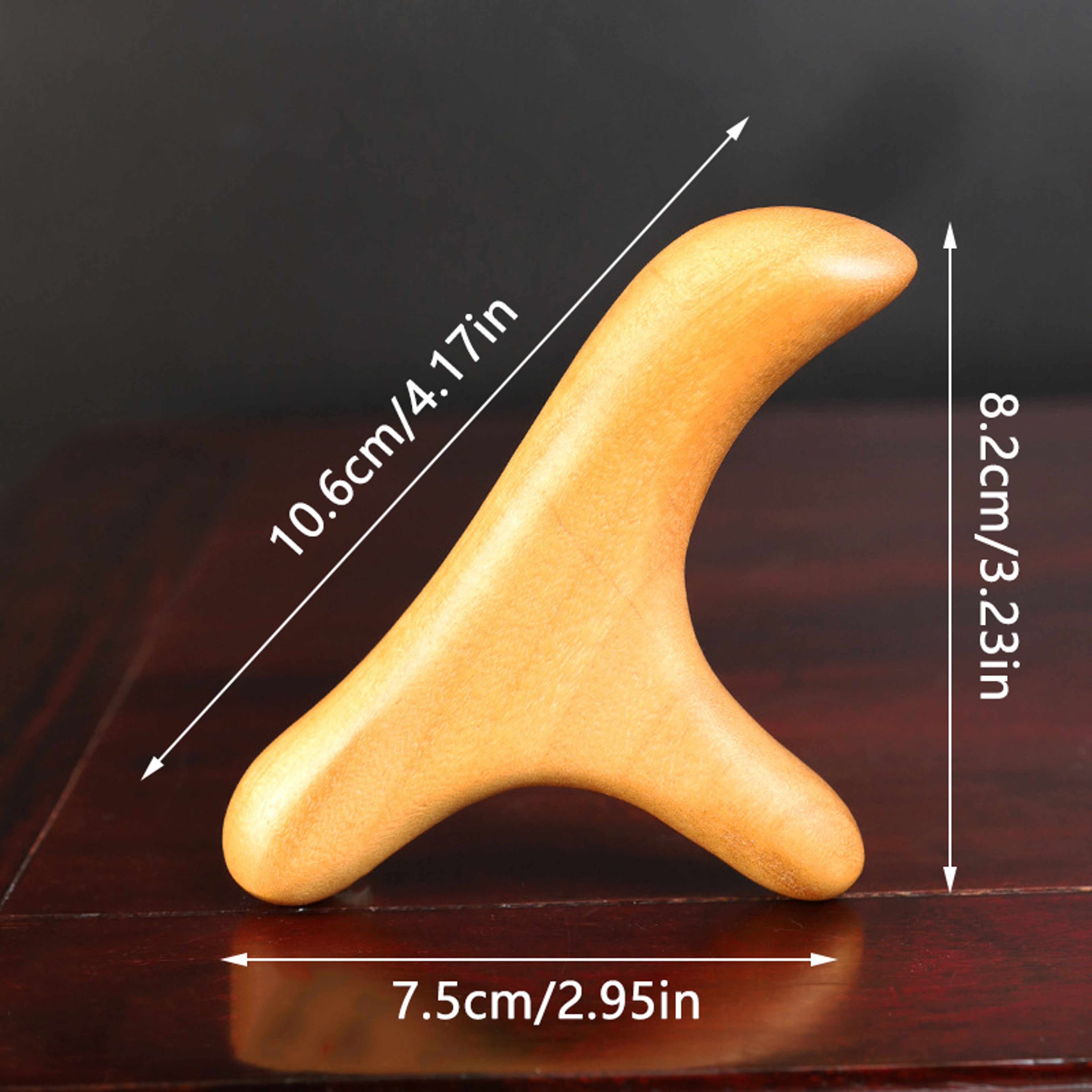 Sandalwood Trigger Point Massage Professional Gua Sha Tools For Neck Foot Back Leg Hand Face Home G