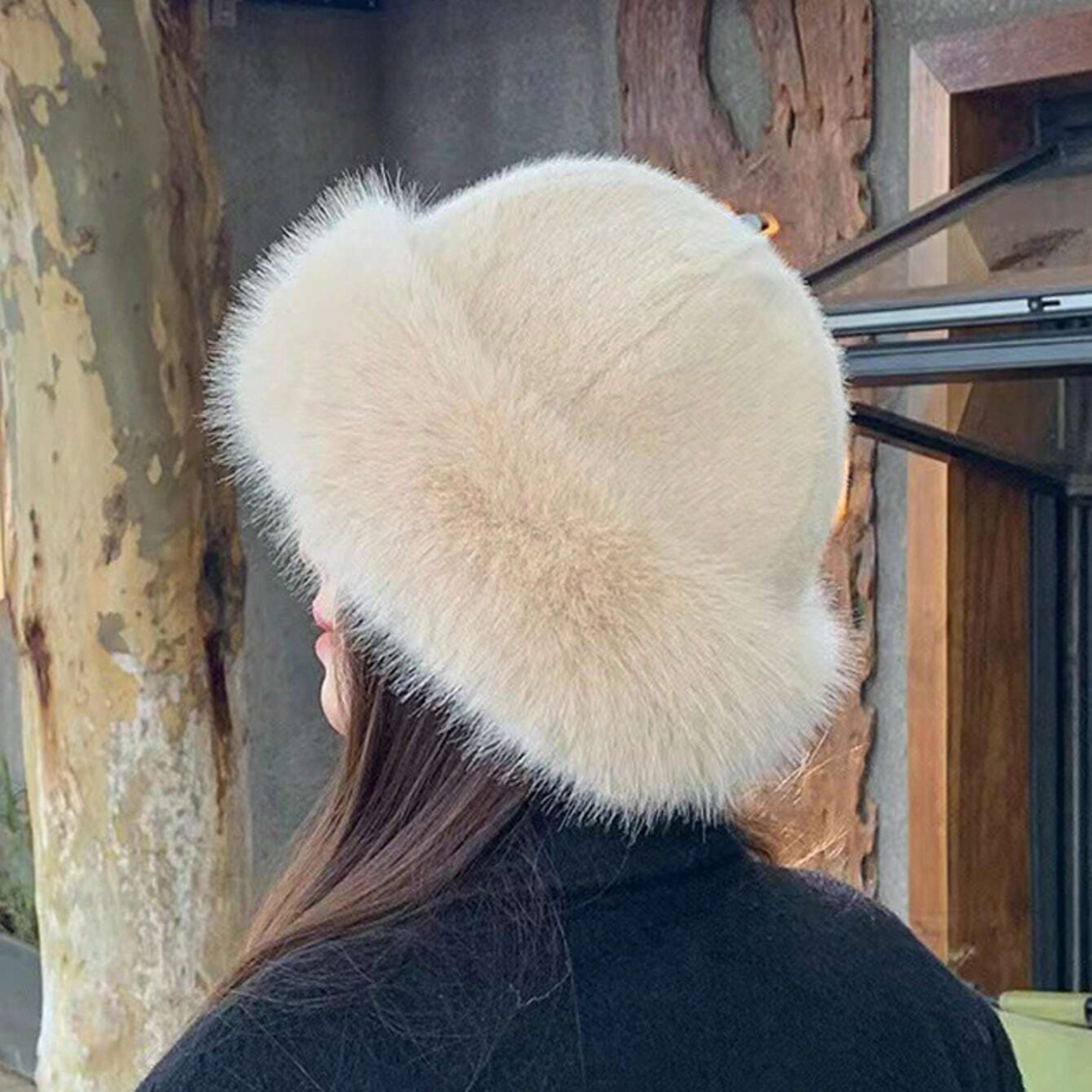Furry Hats For Women Thickened Winter Outfits Solid Color Mongolian Style Hats 3