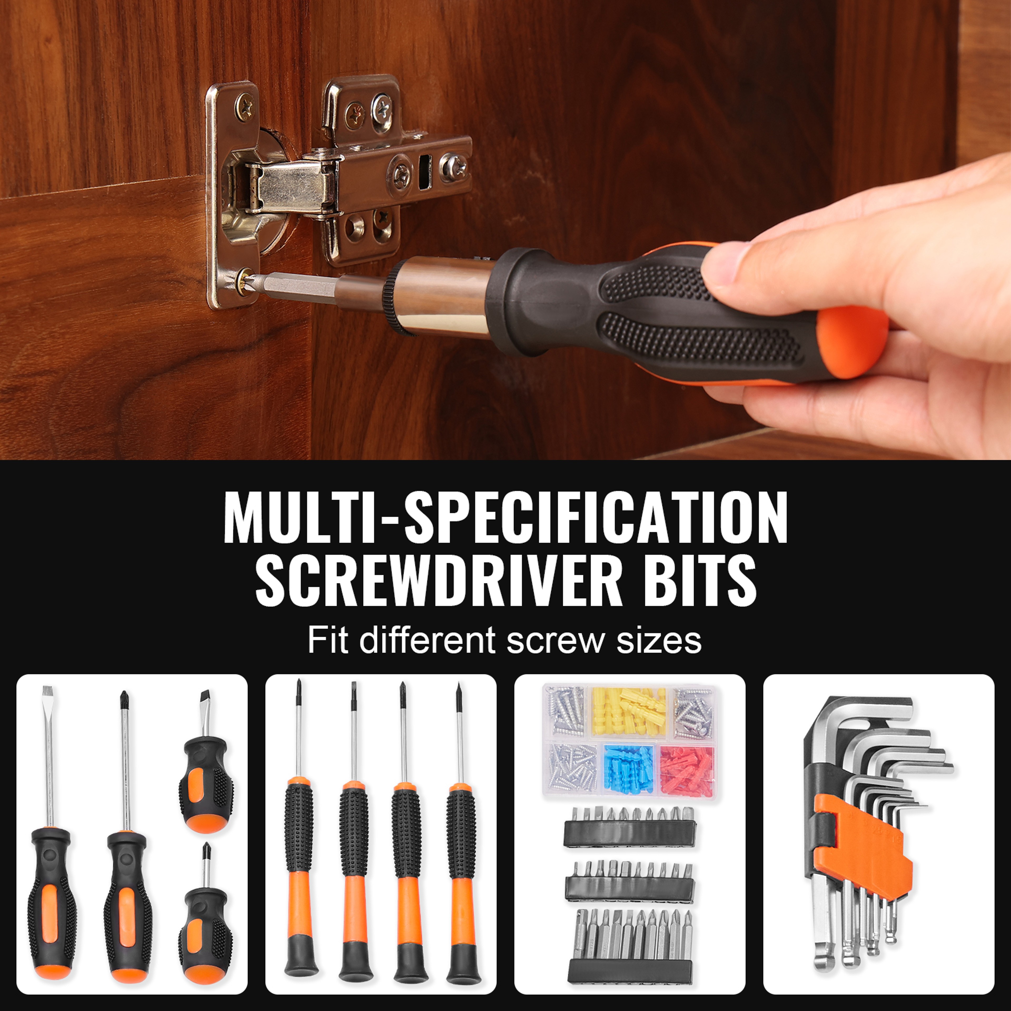 Home Repair Tool Kit With Tool Storage Case For DIY And Automotive Projects 4