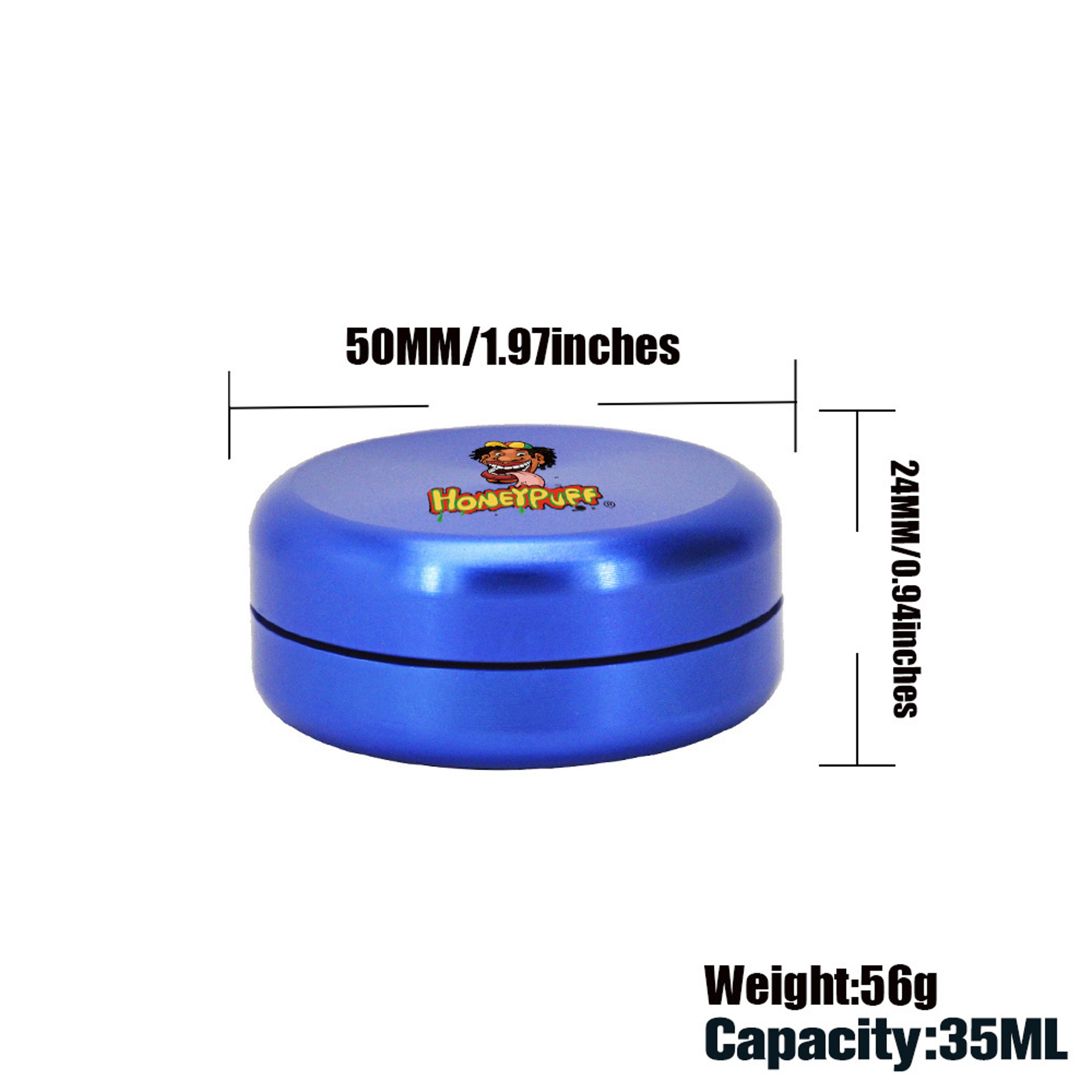 Airtight Aluminum Stash Jar Portable Smell Proof Herb Container 2