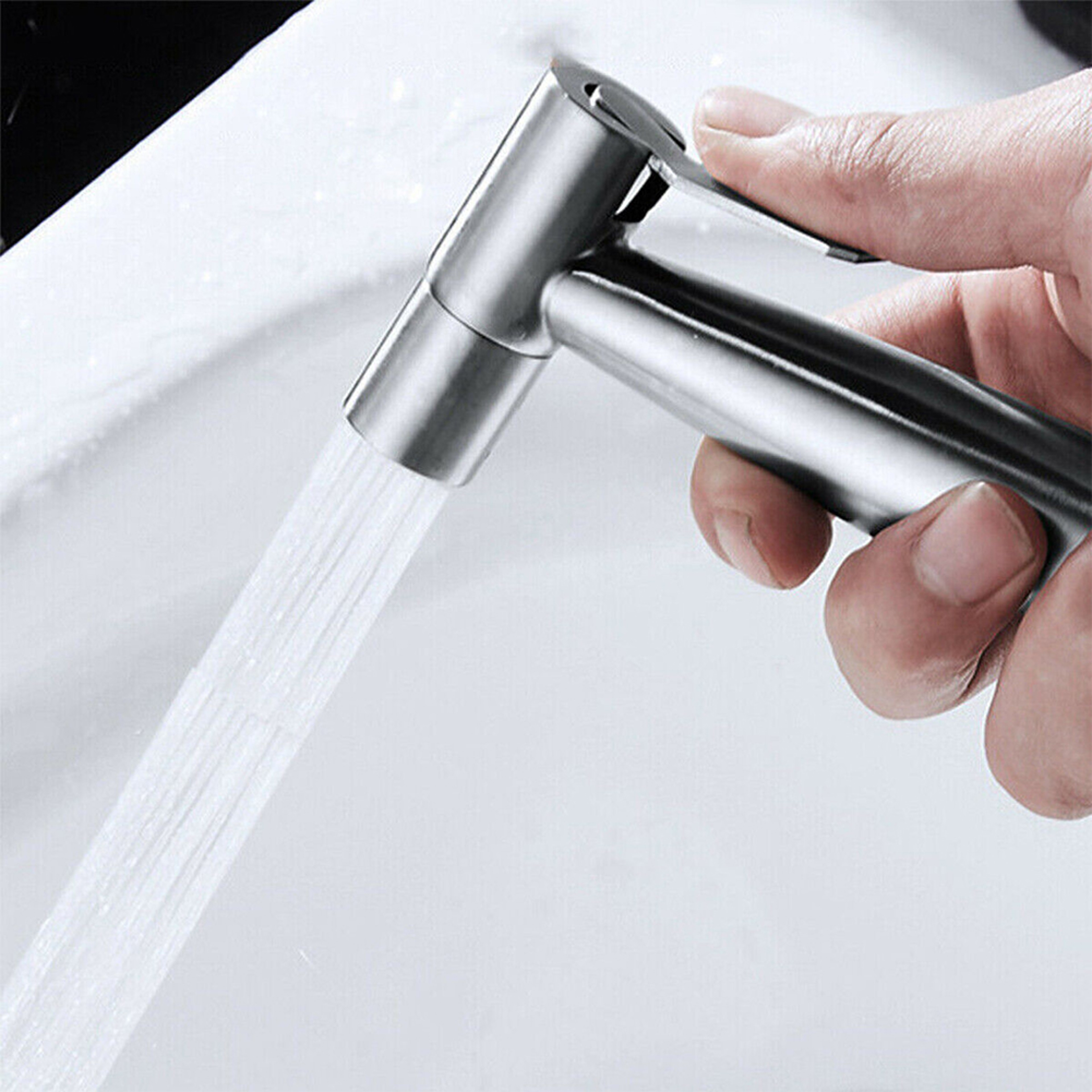 Handheld Bidet Sprayer for Toilet Shattaf Bathroom Cleaning Shower Head – view 4