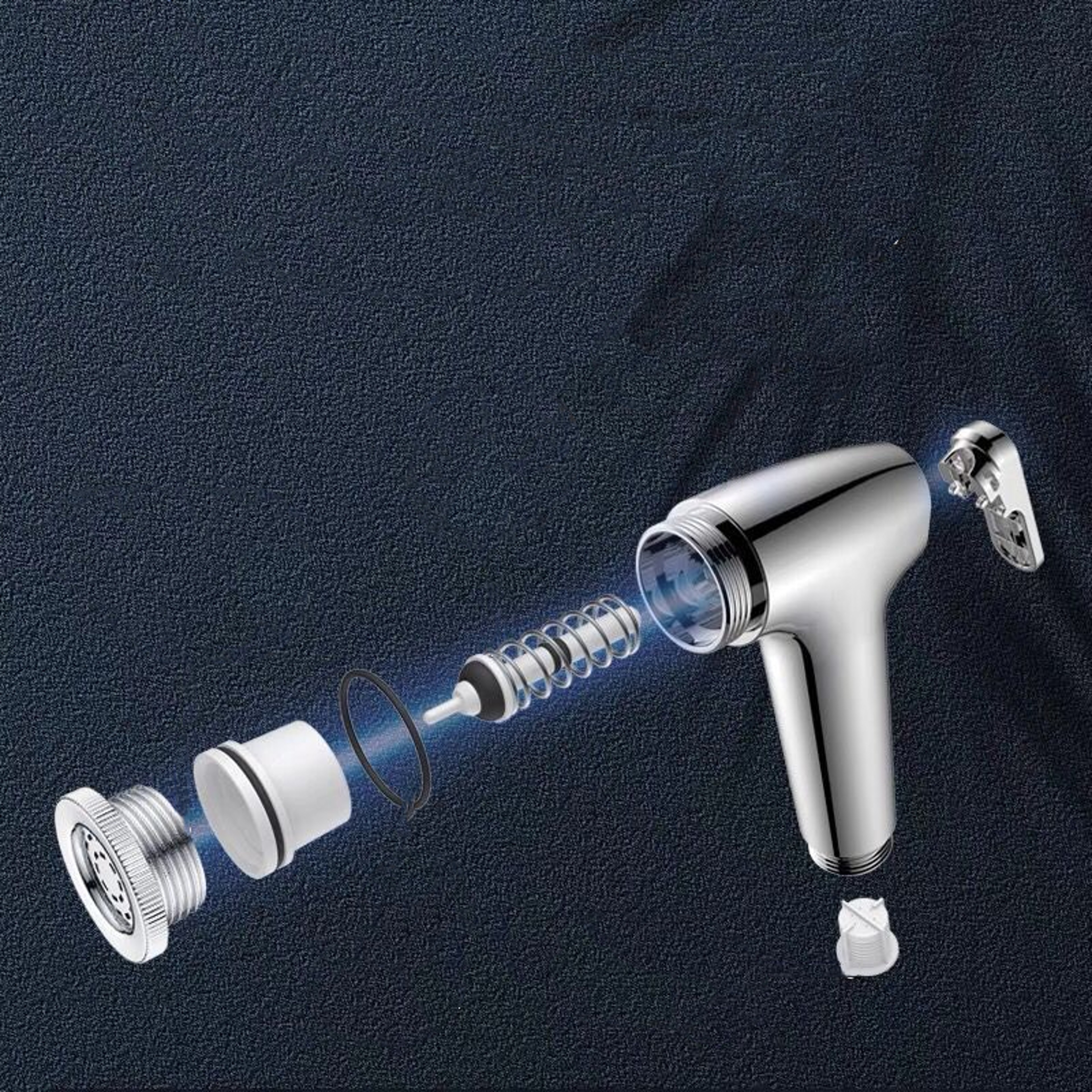 Stainless Steel Handheld Bidet Sprayer For Toilet With Shattaf Spray Head 2
