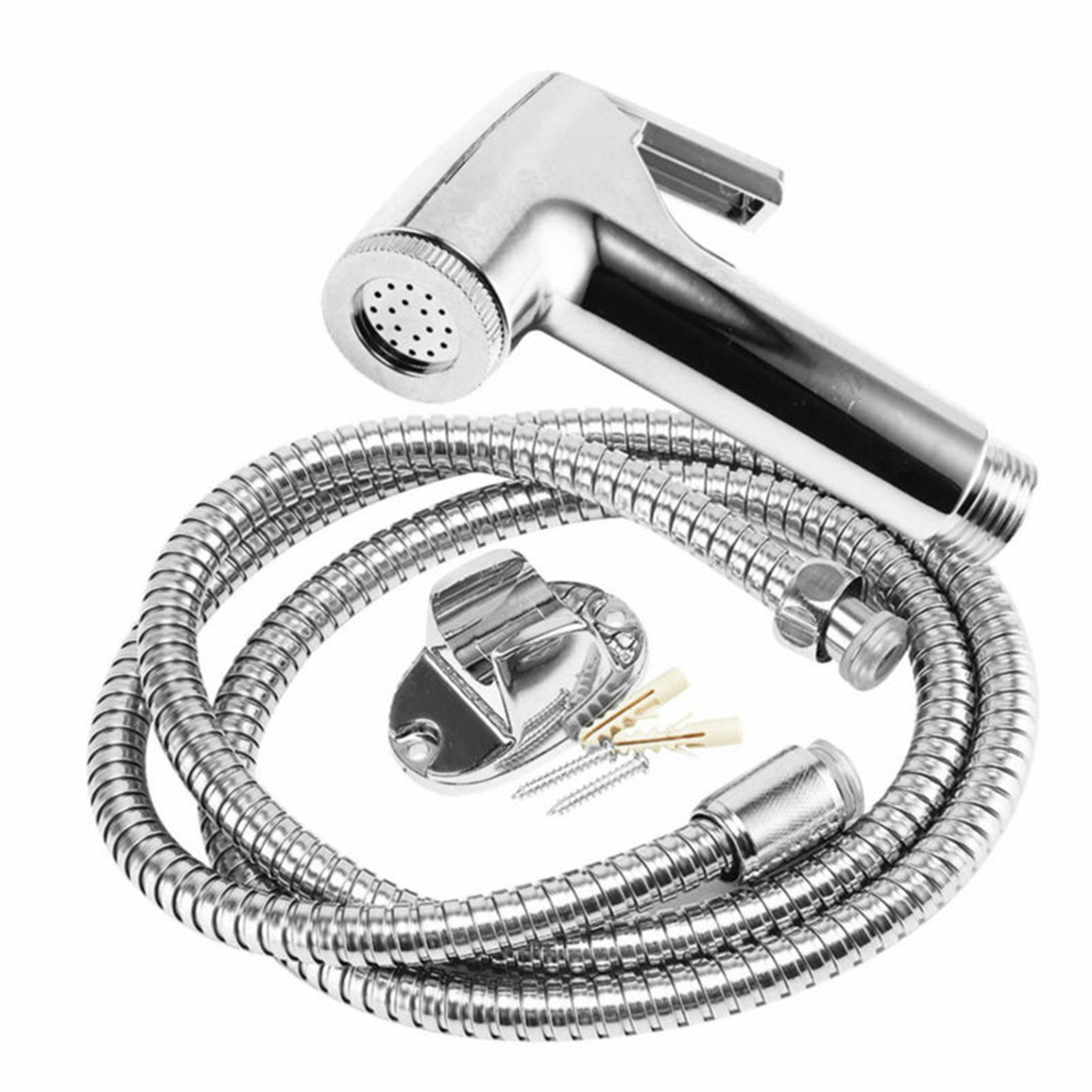 Multi Purpose Handheld Bidet Sprayer For Toilet  Cleaning Adjustable Pressure Kit 4
