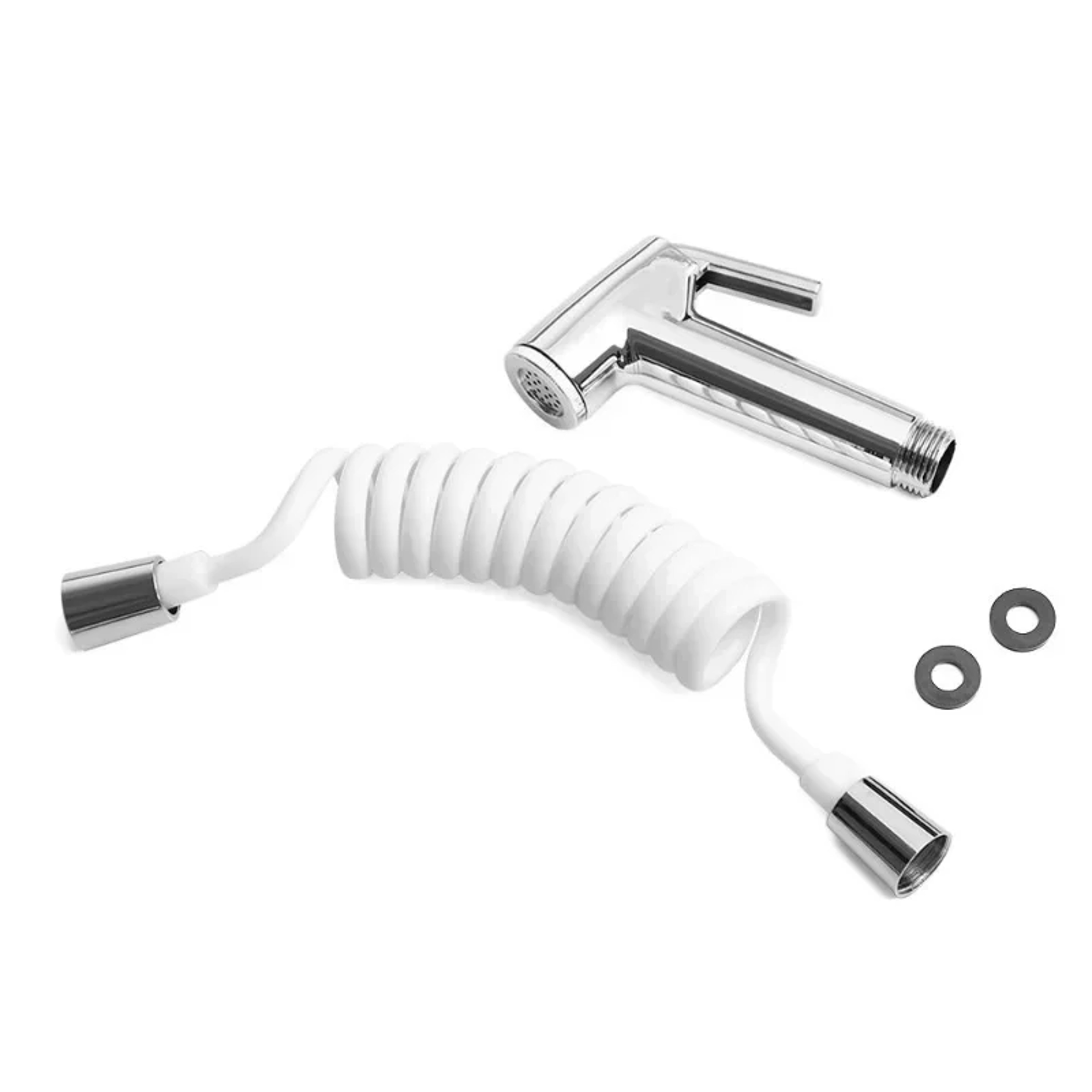 Stainless Steel Handheld Bidet Sprayer For Toilet With Hose And Holder 4