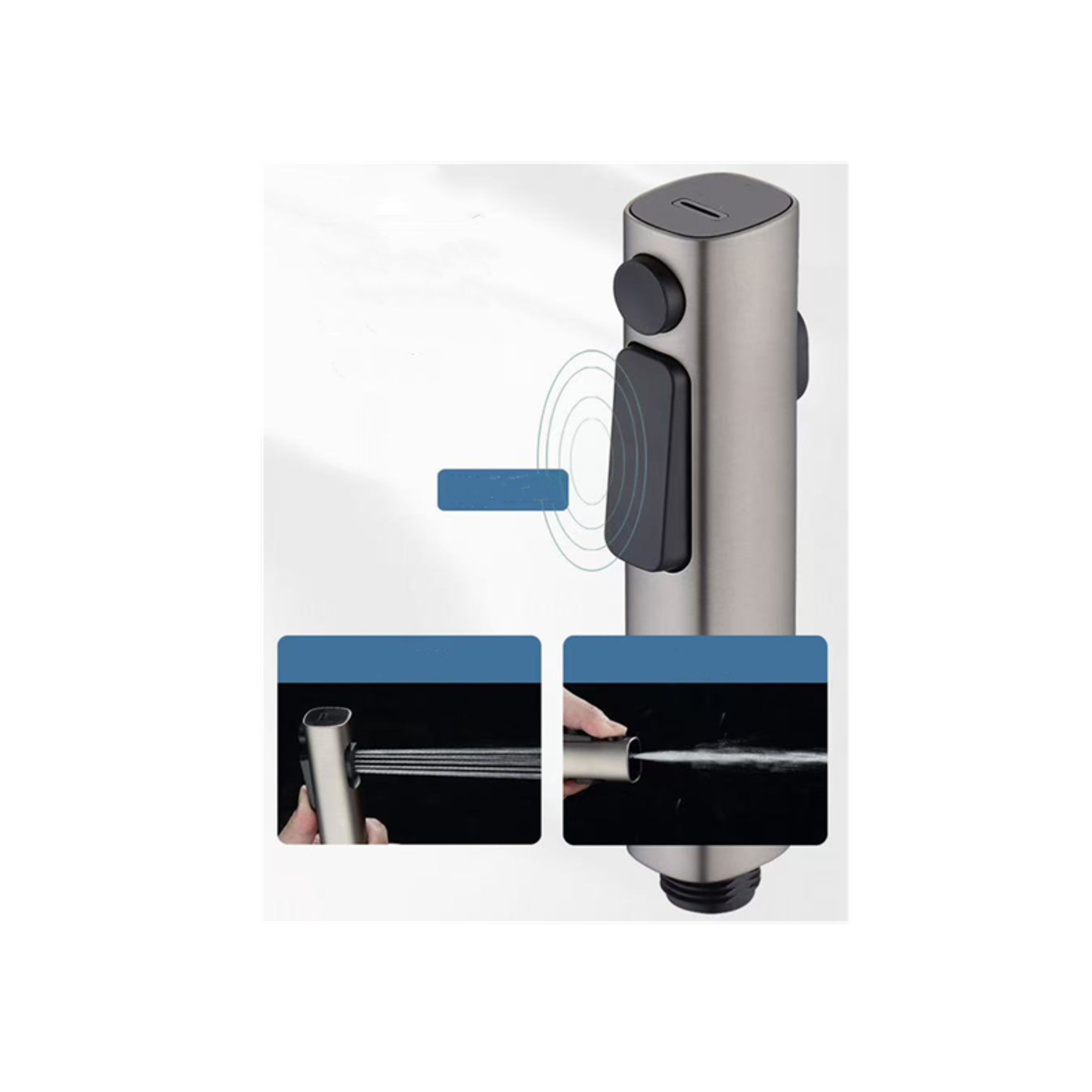 Handheld Bidet Sprayer For Toilet With Pressure Control Shattaf Attachment 4