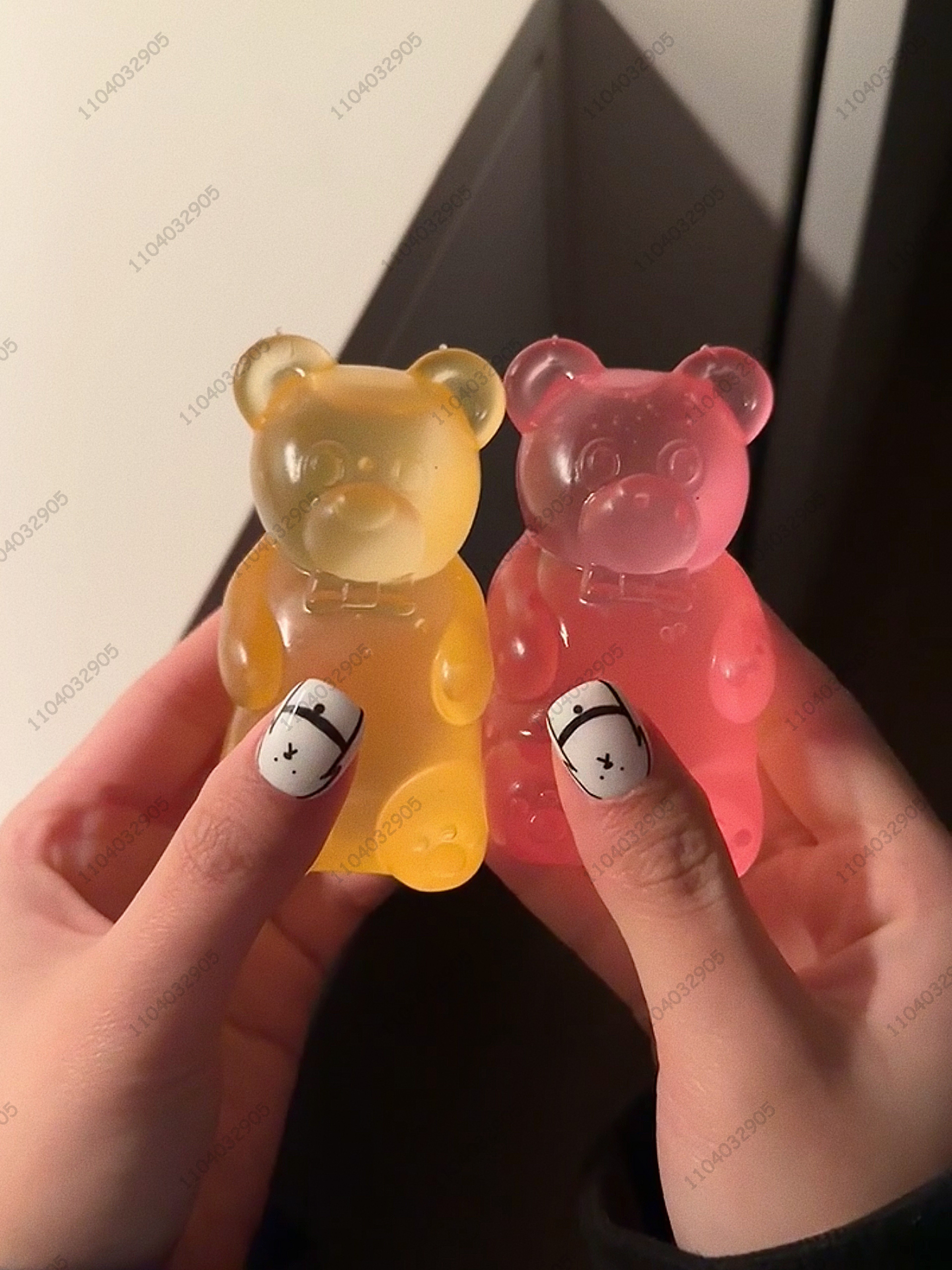 Colorful Gummy Bear Squeeze Fidget Toy For Stress Relief And Sensory Play 2