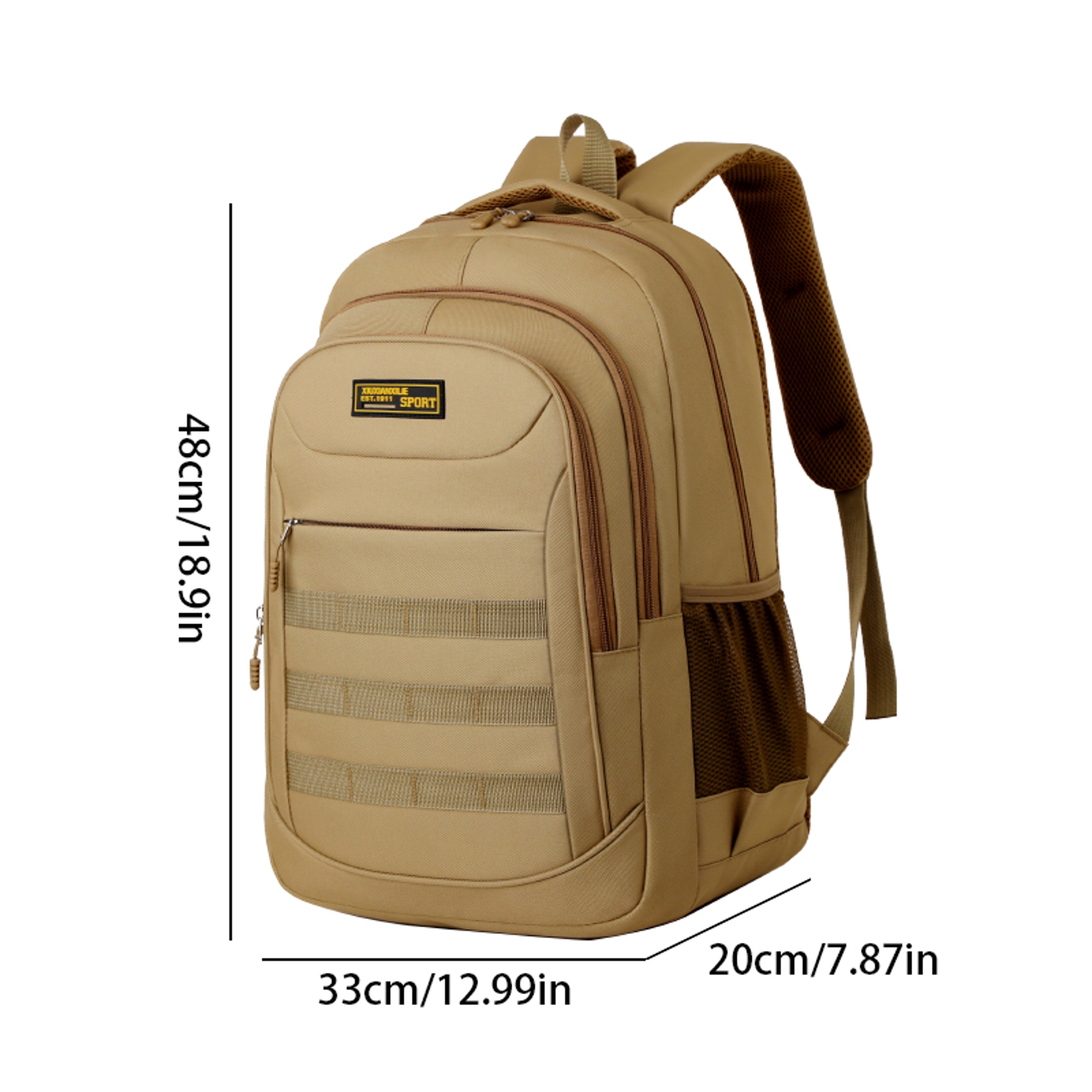 Durable Multi Purpose Laptop Backpack With Safety Compartment Large Capacity Travel Backpack For Me 4