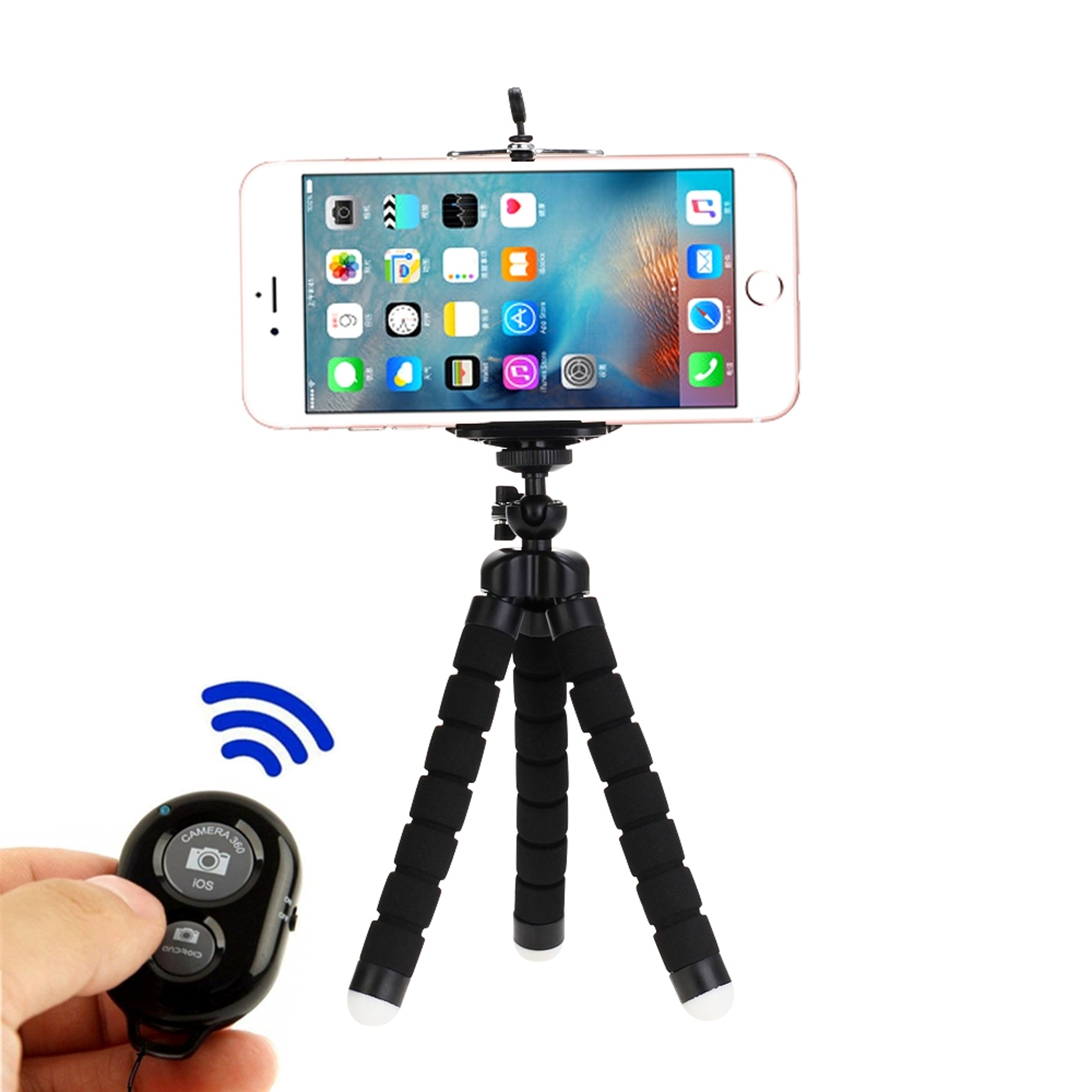 Mini Tripod For Smartphone  Camera Portable Mobile Holder Monopod Stand 0