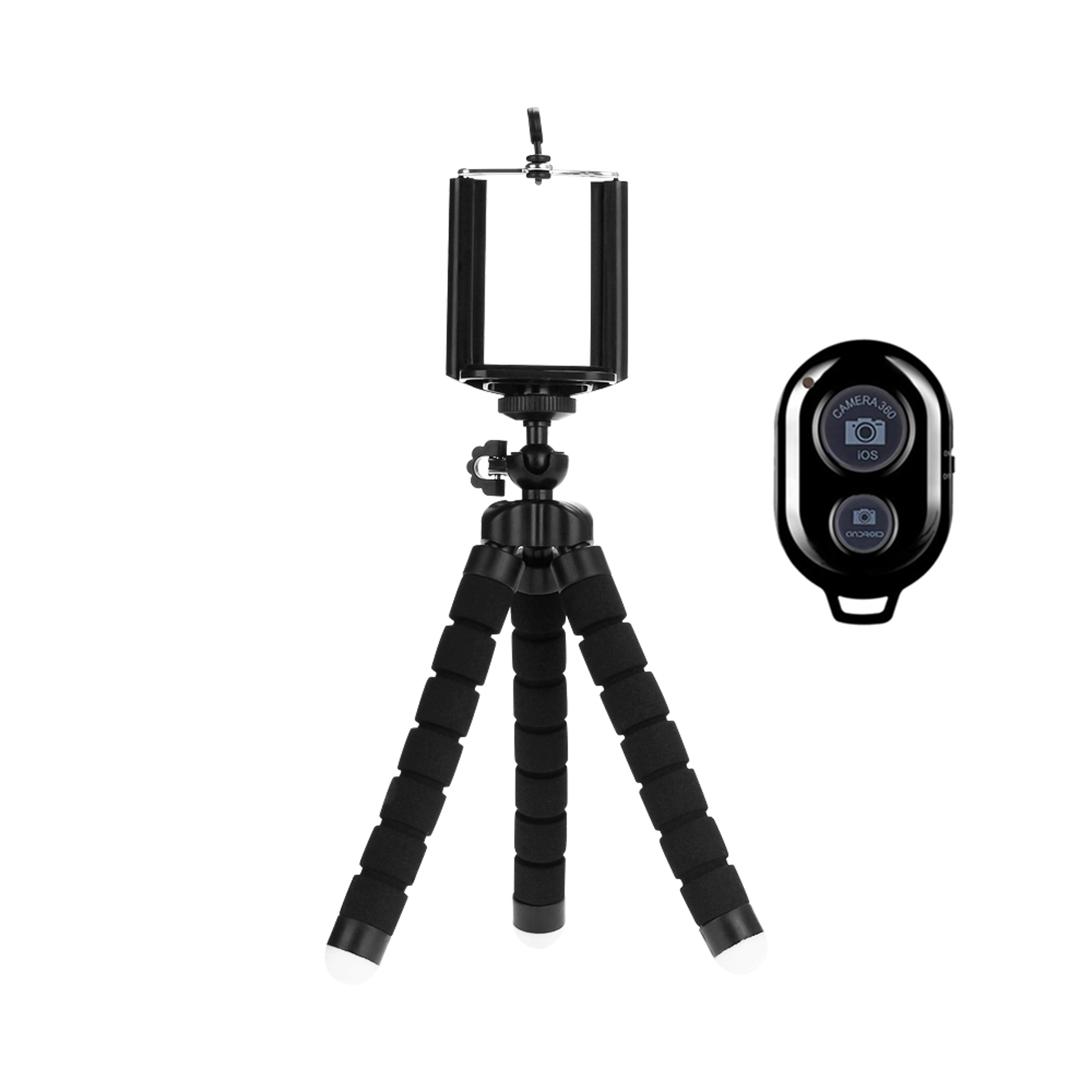 Mini Tripod For Smartphone  Camera Portable Mobile Holder Monopod Stand 3