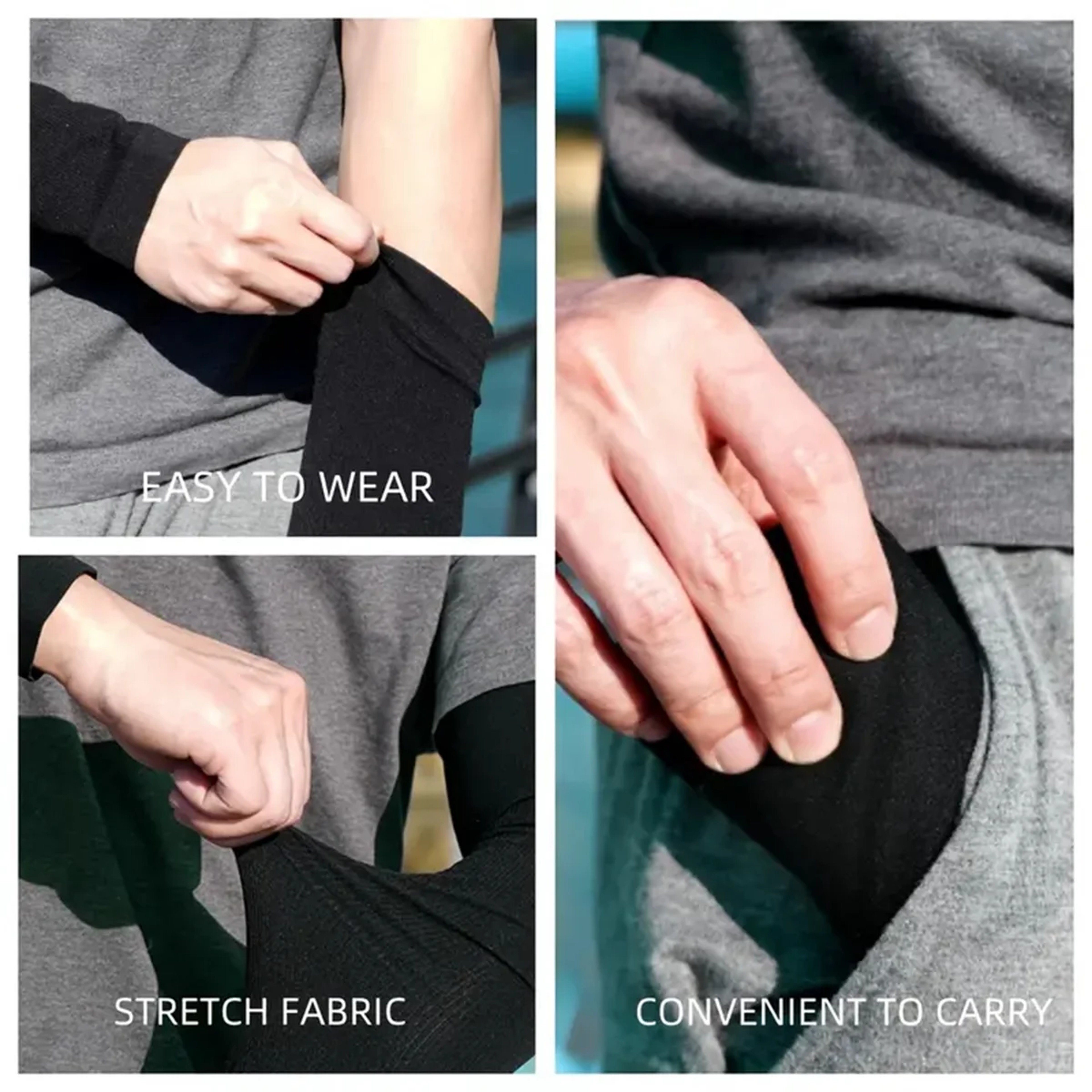 Cooling Arm Sleeves With UV Protection For Sports And Driving 1