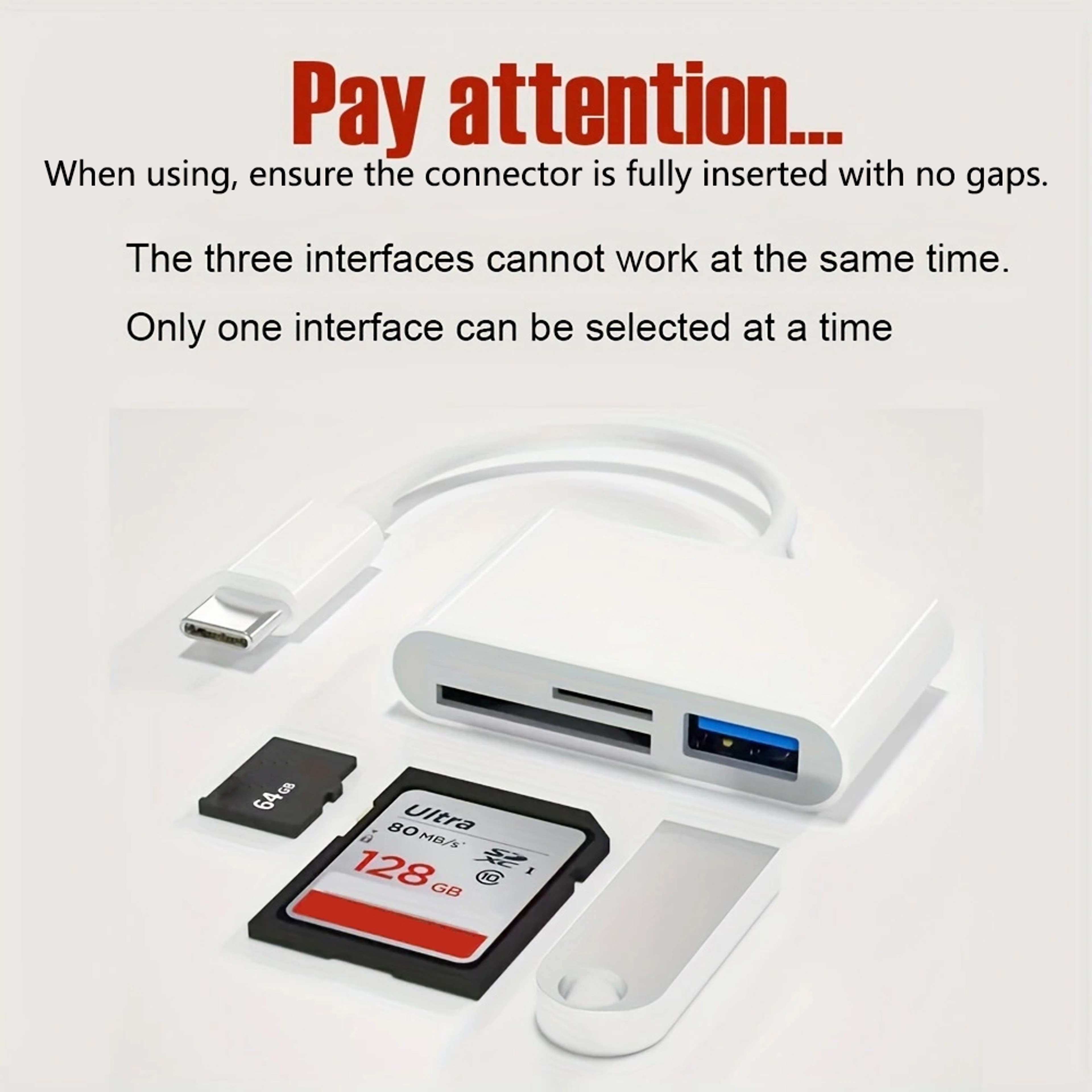 USB C Card Reader For IPad Laptop 2