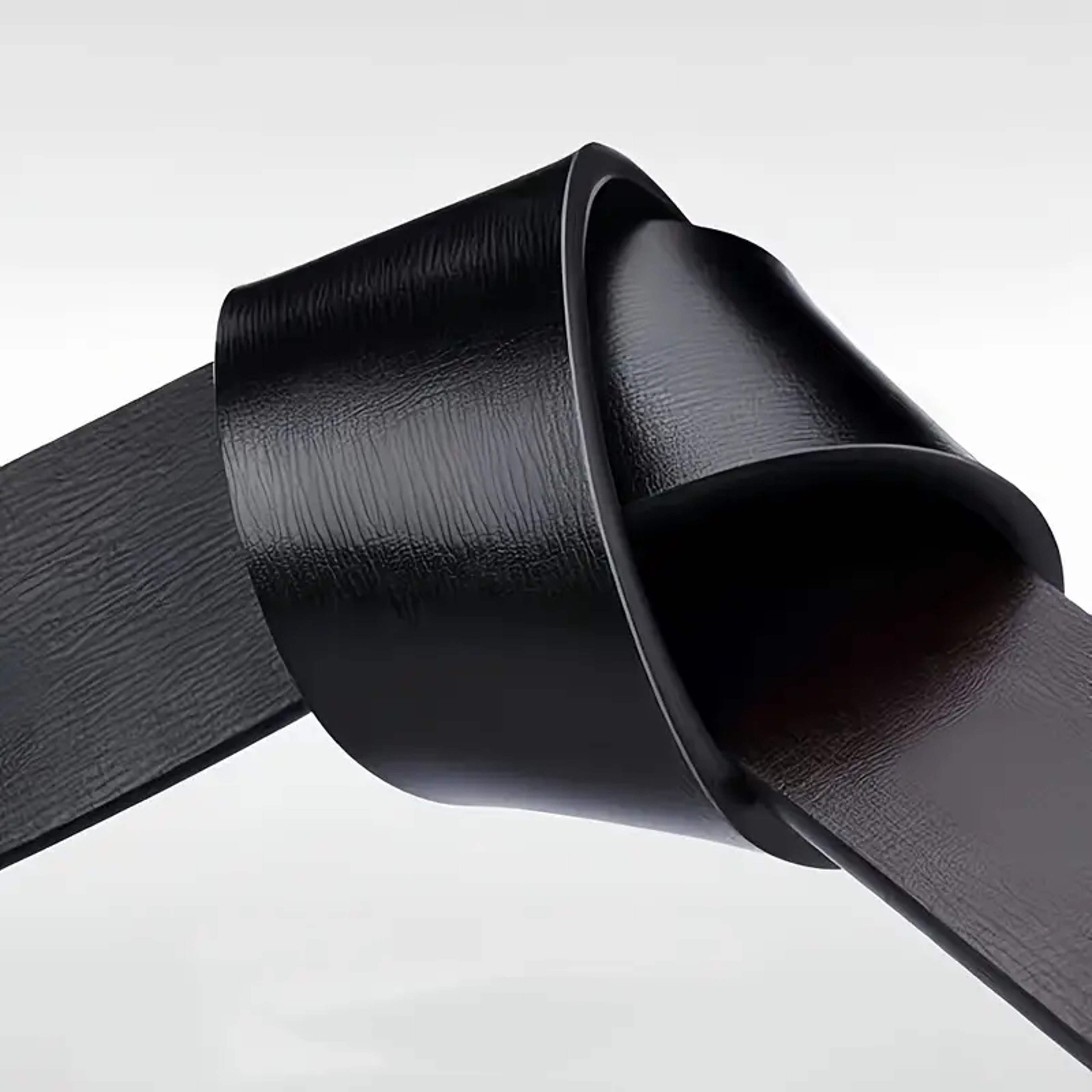 Mens PU Leather Automatic Buckle Belt for Work and Daily Wear – view 5