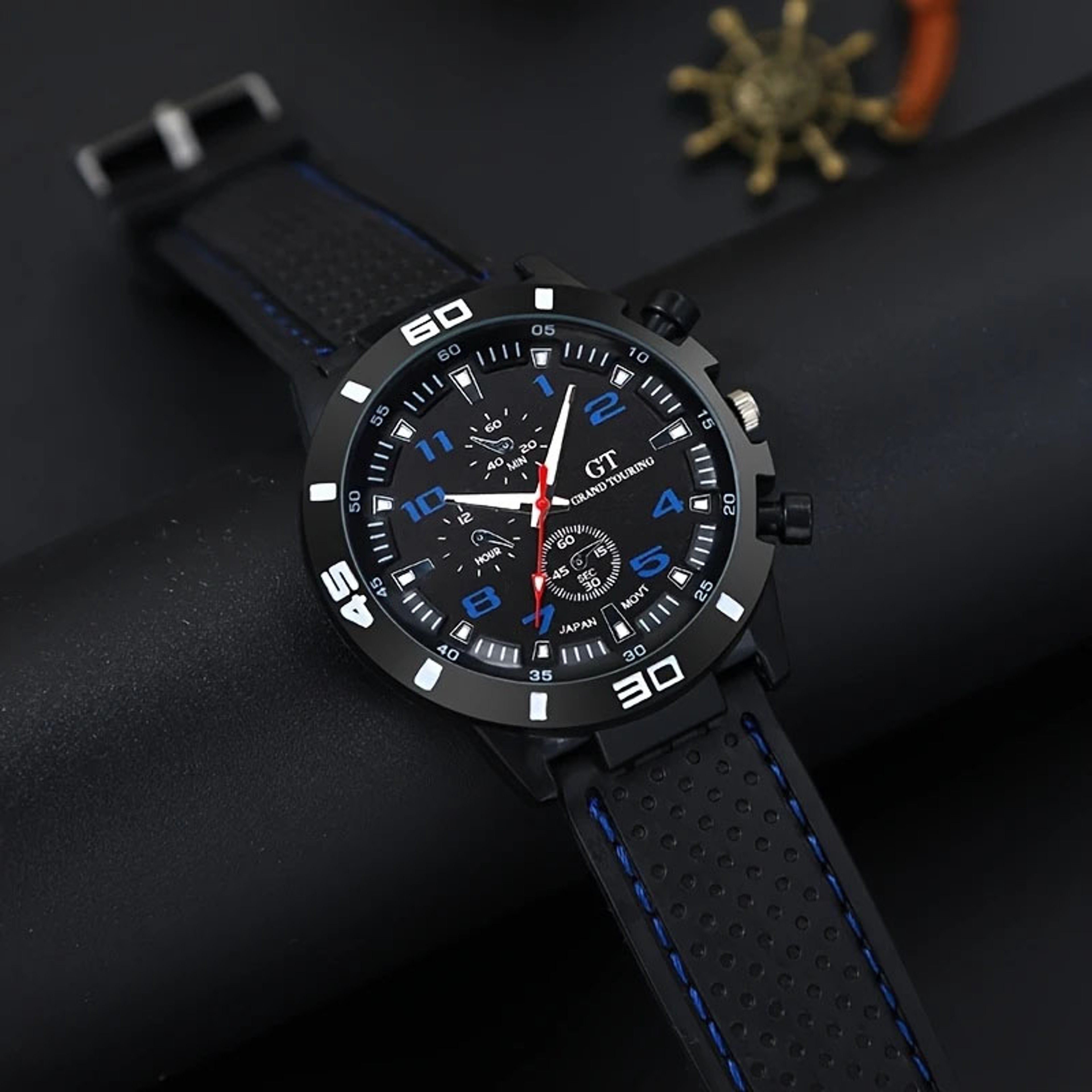 Mens Quartz Watch Gift Set Stylish Christmas Gift For Men 0