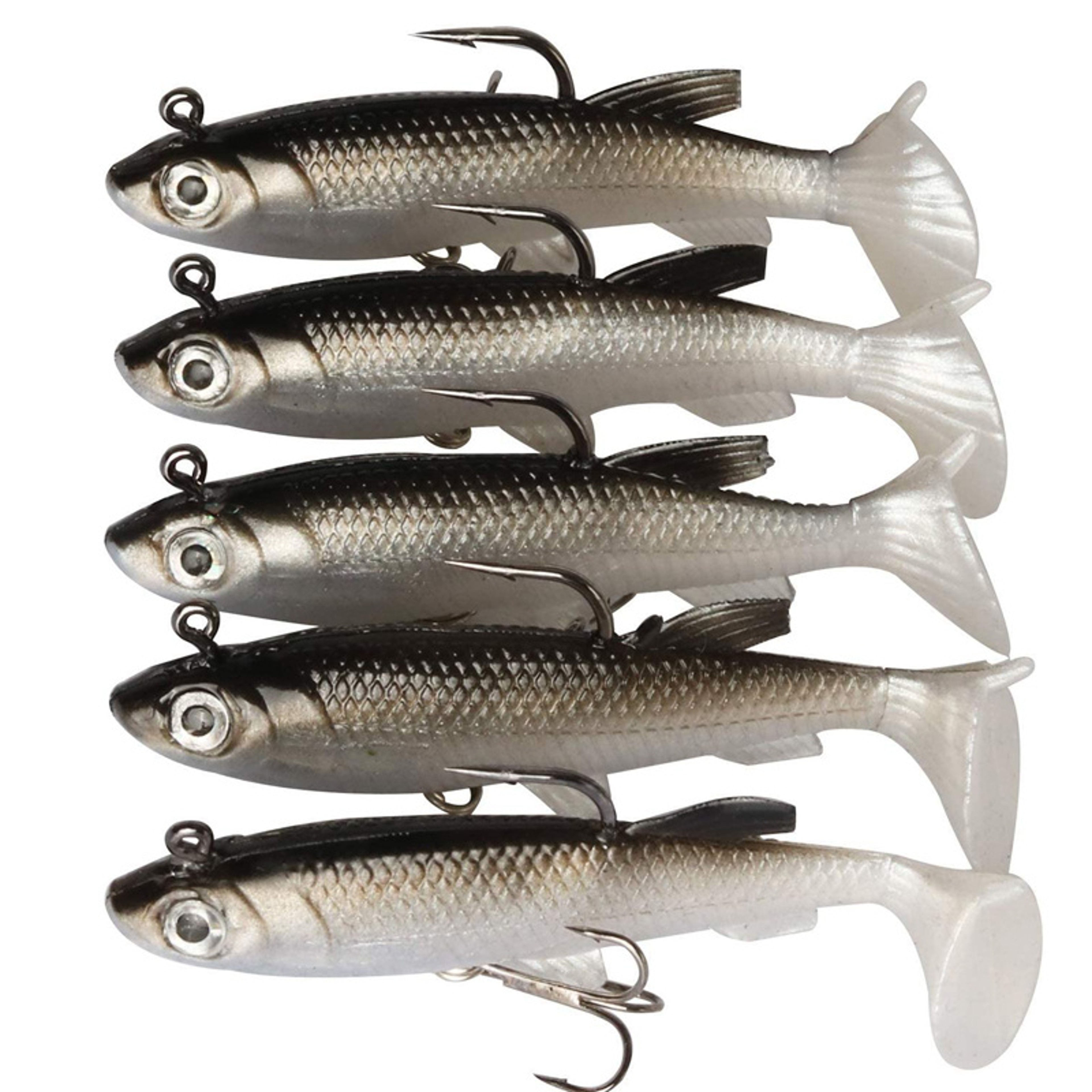 Soft Fishing Lures Kit Artificial Bait With Hooks 0