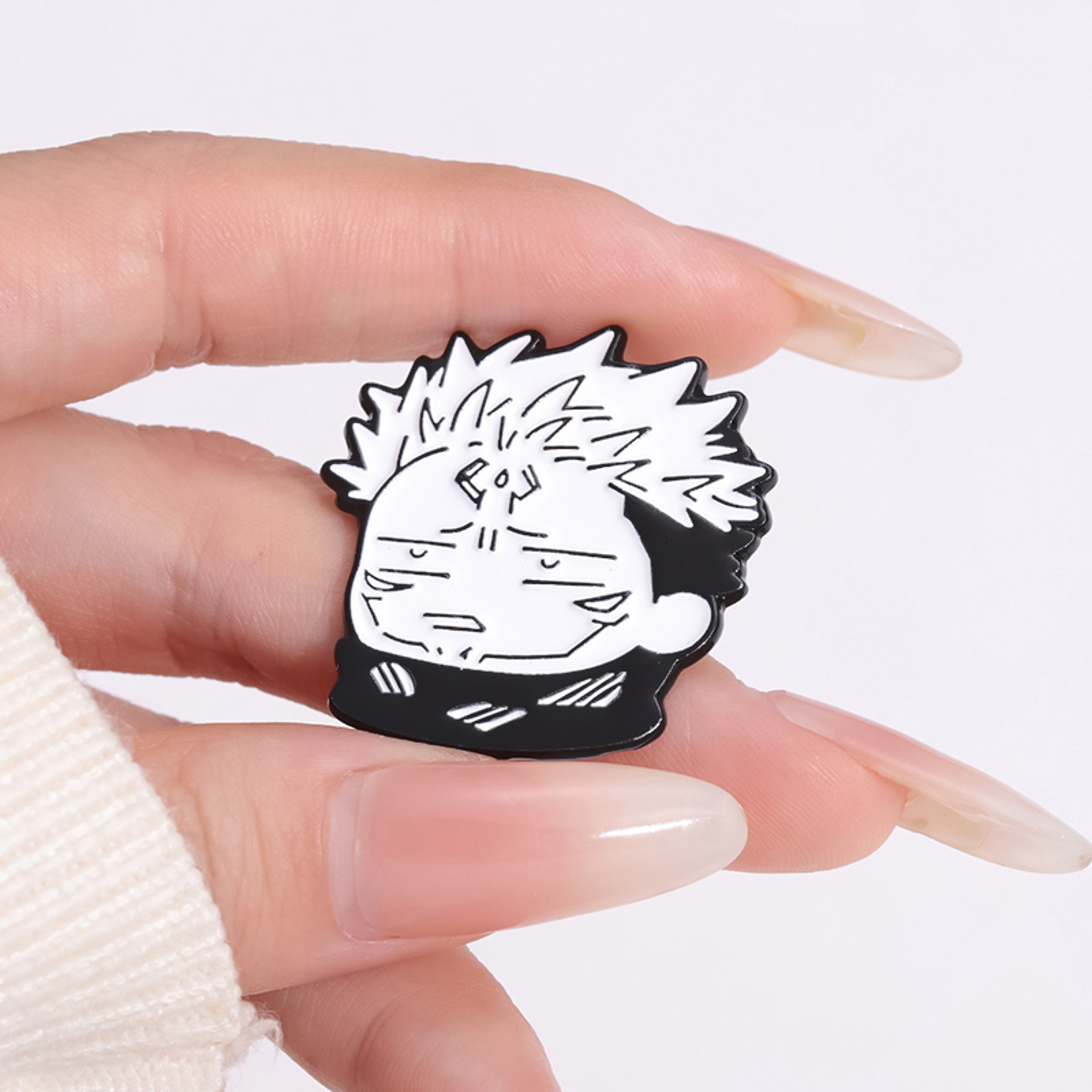 Cute Cartoon Anime Enamel Pins for Backpacks Jackets and Gifts – view 4