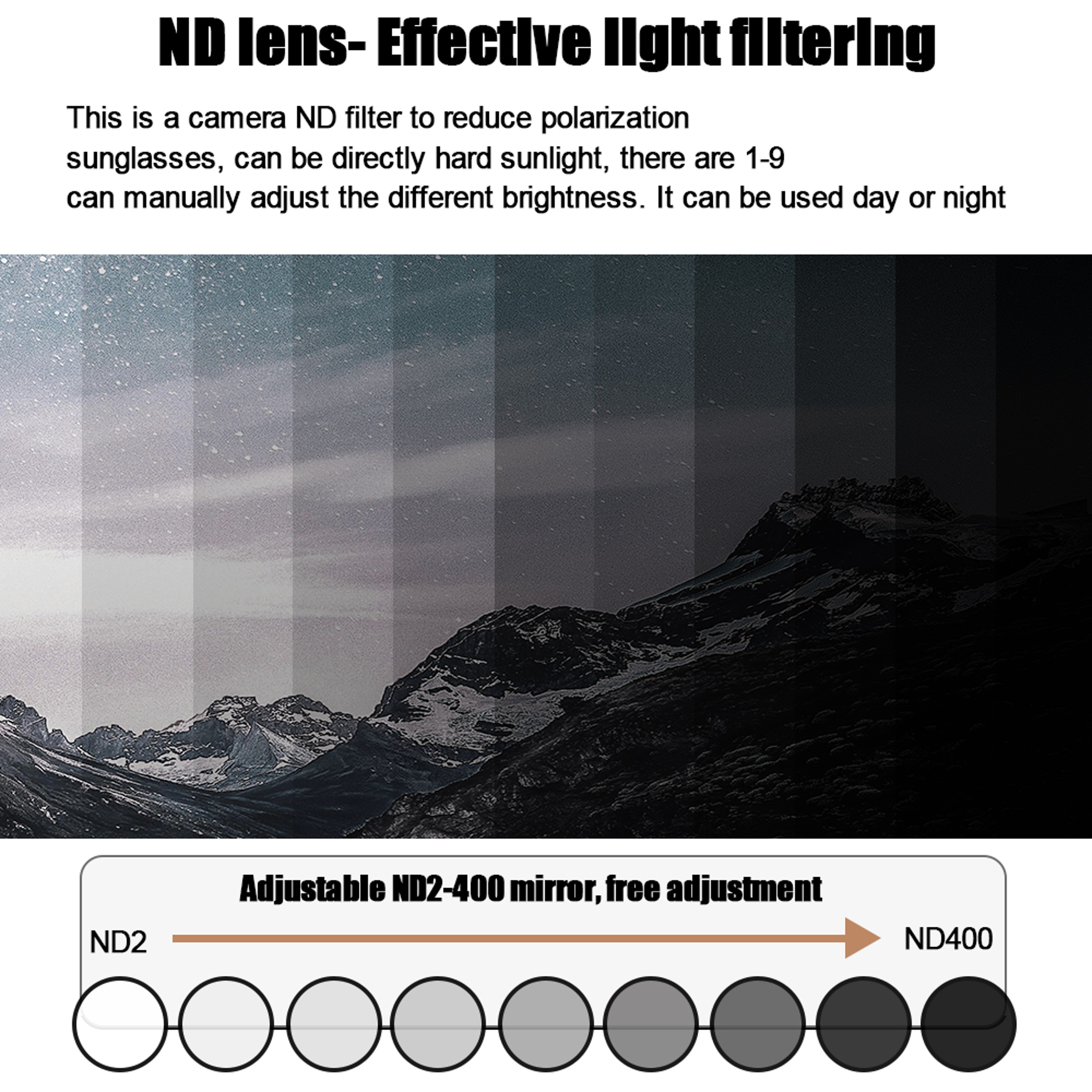 Adjustable Tint Polarized Round Sunglasses With Protection 2