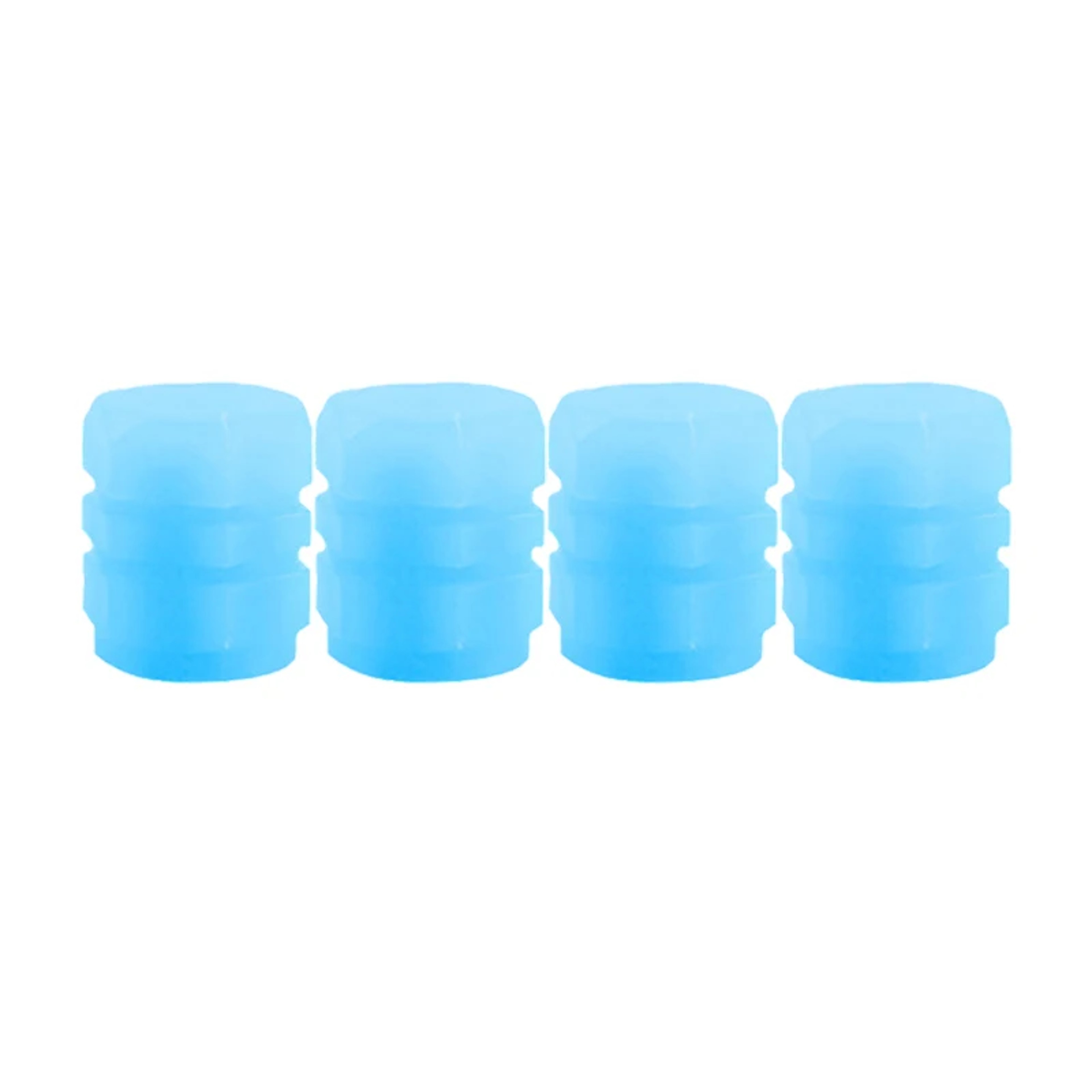 GlowRide Luminous Tire Valve Caps For Cars Motorcycles And Bikes 6