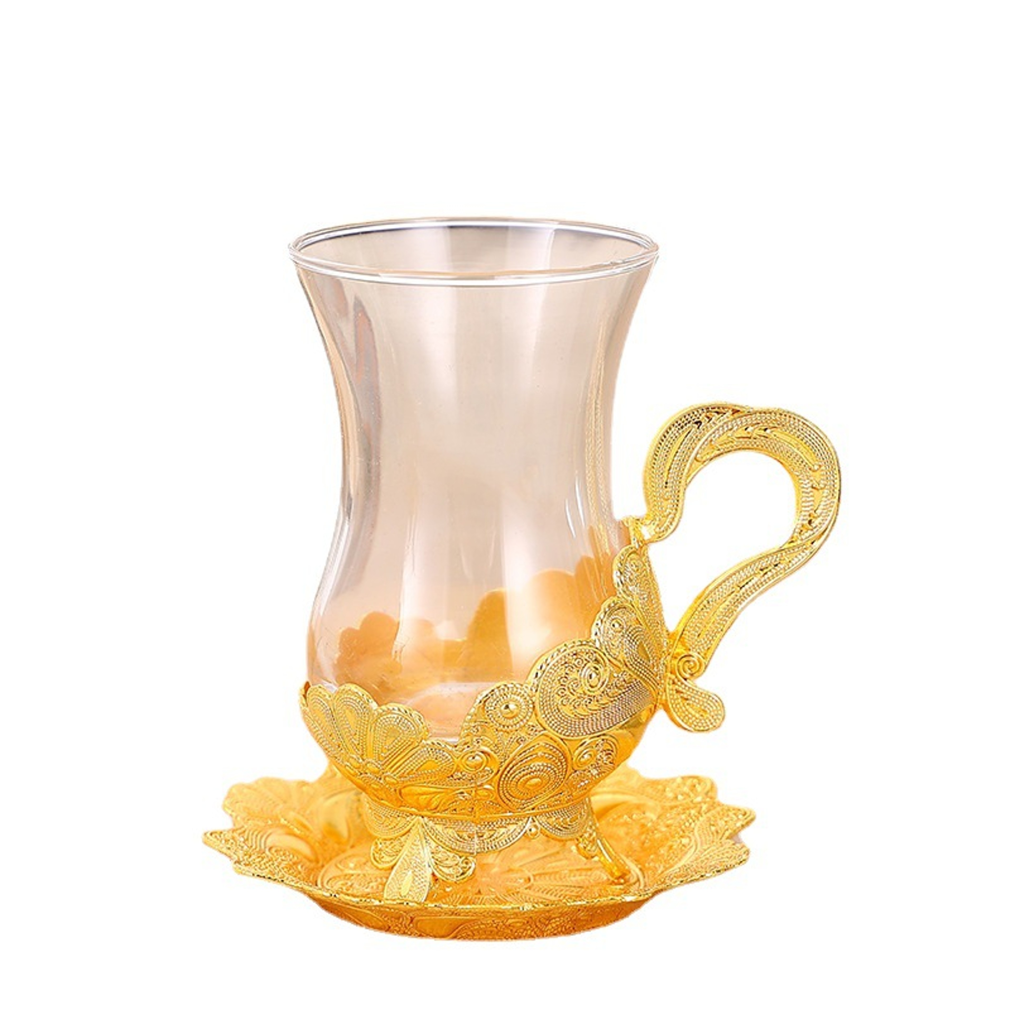 Luxury Coffee & Tea Cup and Saucer Elegant Bone China Coffee Cup Set for Home & Afternoon Tea – view 5