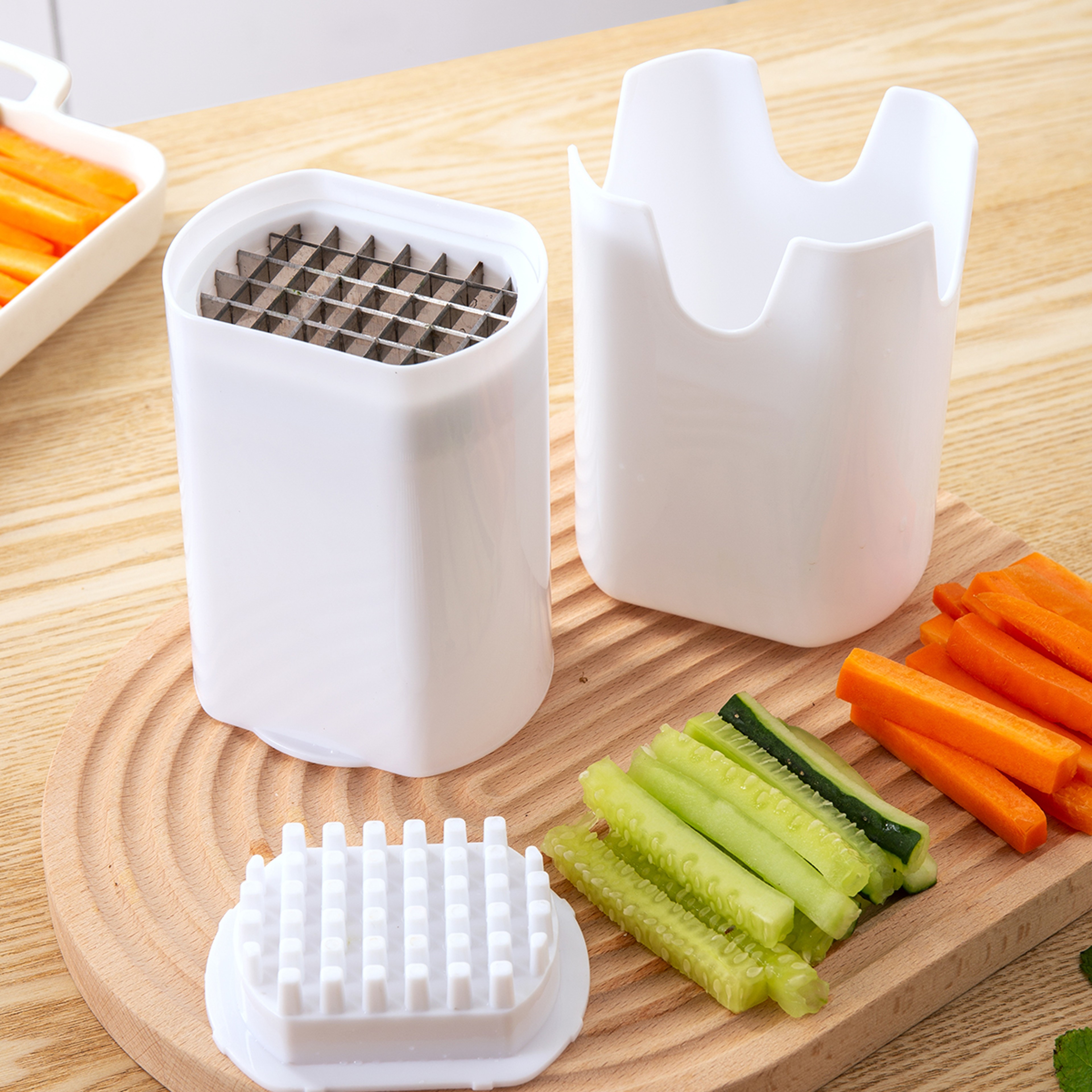 Premium Multi Functional Kitchen Slicer  Manual Vegetable Cutter For Easy Shredding And Slicing 0