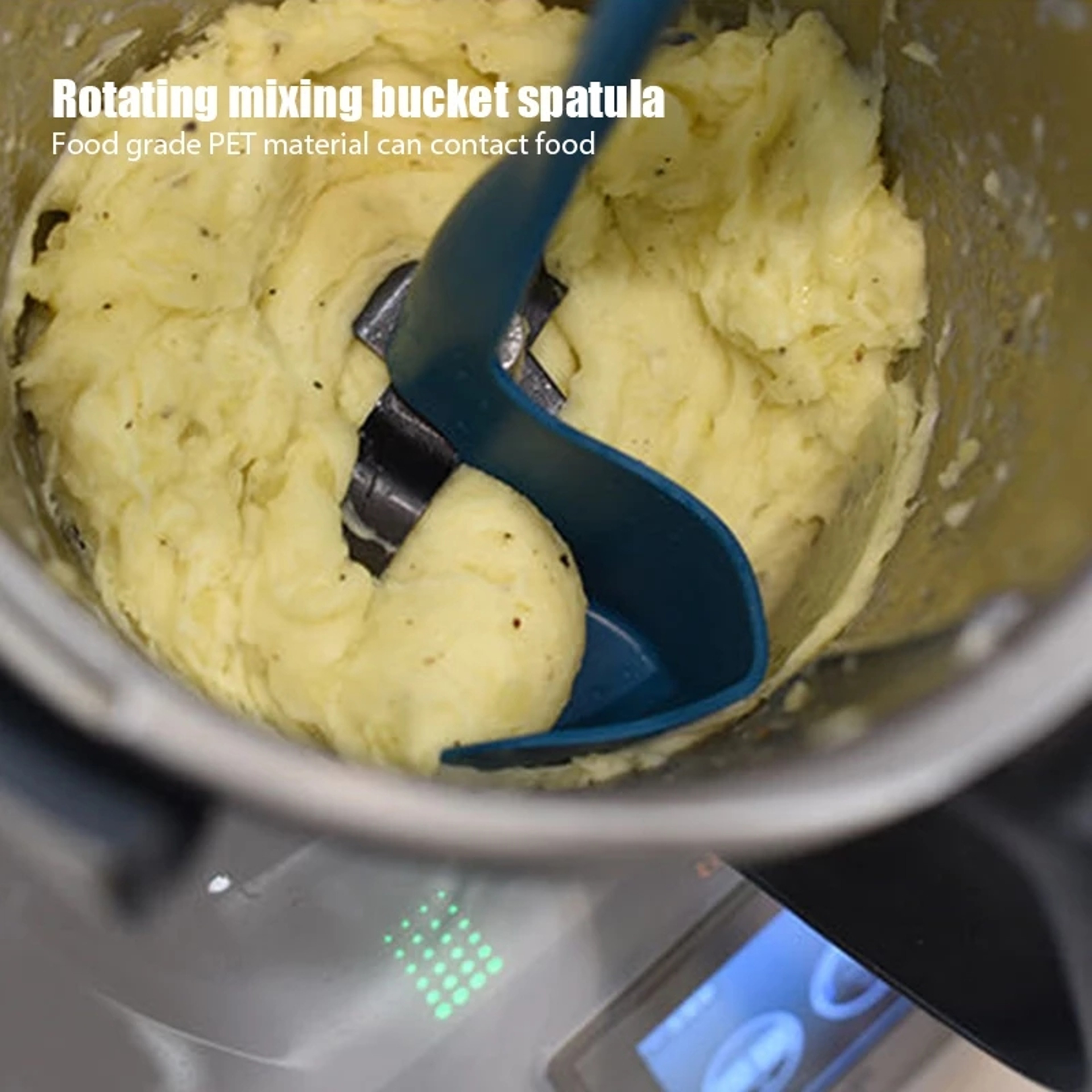 Rotating Thermomix Spatula Kitchen Scraper Tool 2