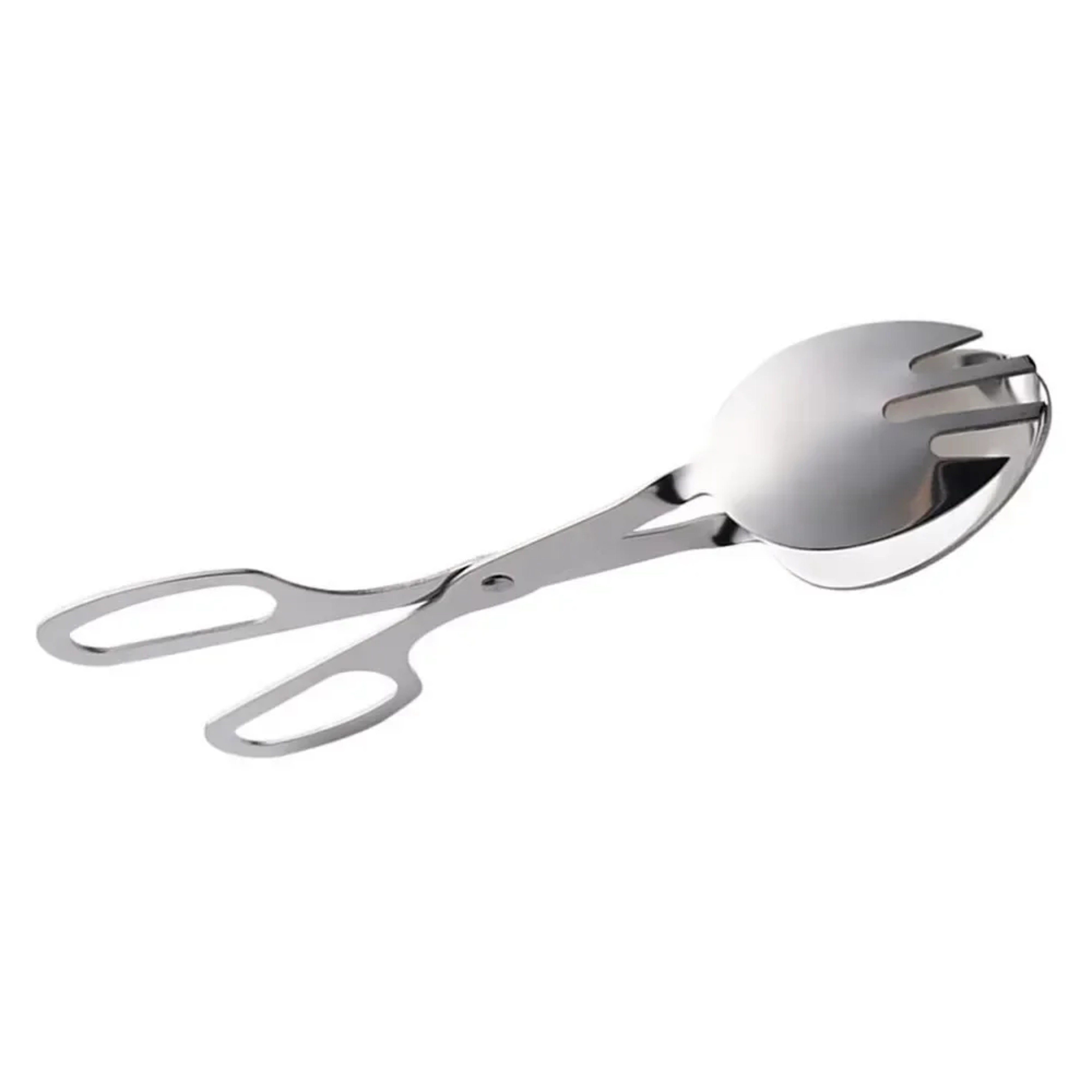 Heavy Duty Stainless Steel Food Clip & Kitchen Scissor Tongs Multipurpose Salad, Bread & Steak Clamp Tool – view 4