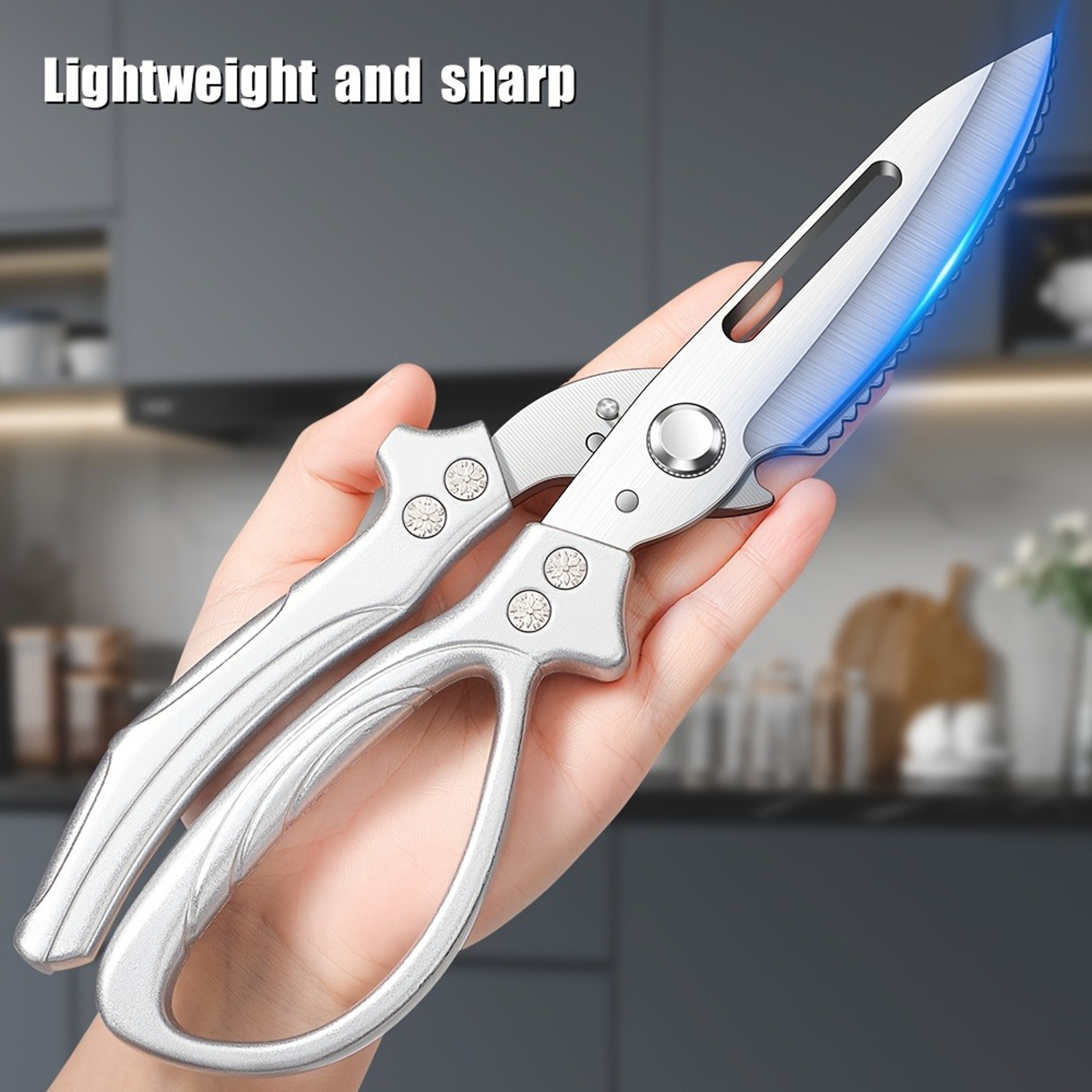 Poultry Shears Stainless Steel Chicken Bone Scissors – view 1