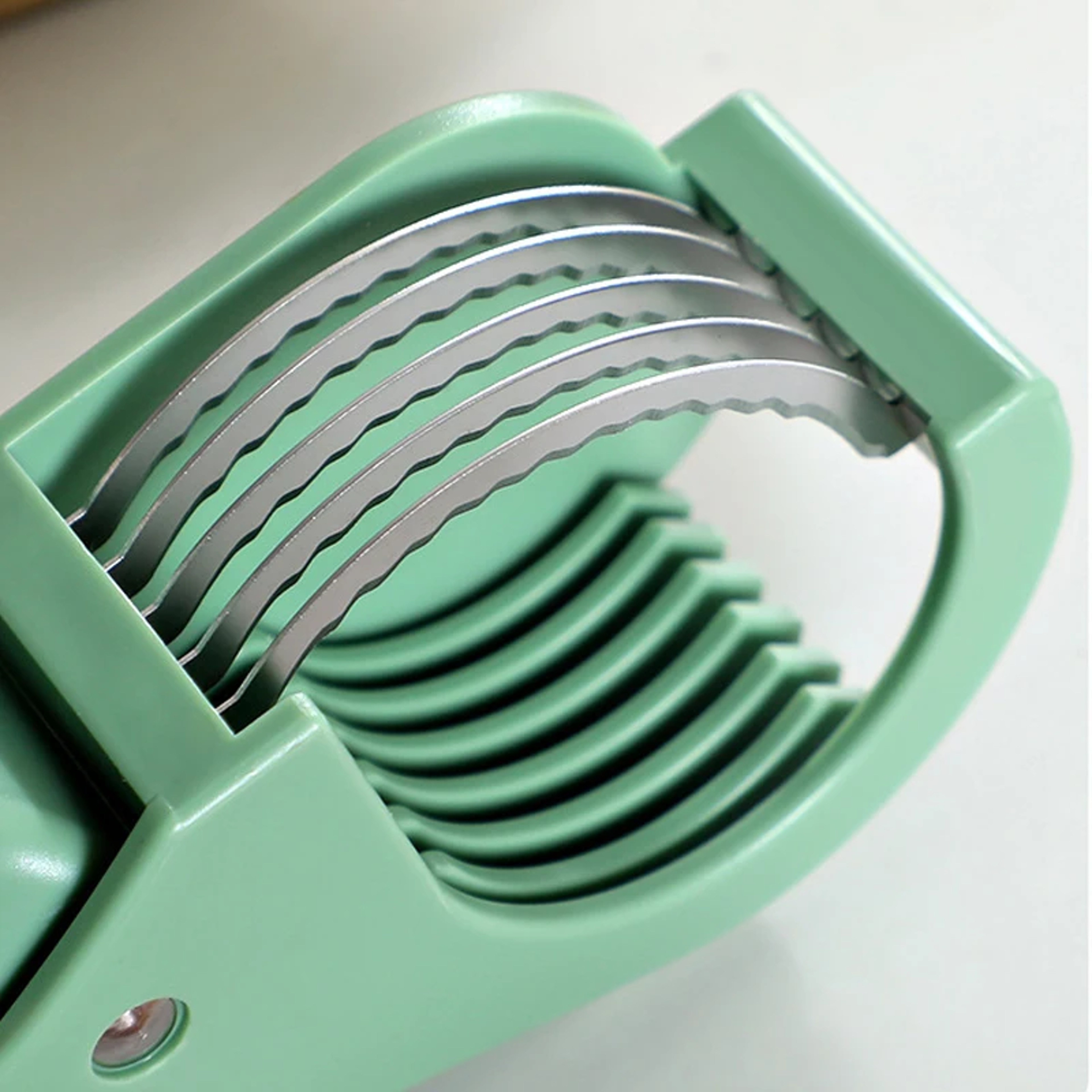 Stainless Steel Multi Blade Vegetable Slicer & Salad Prep Cutter – view 5