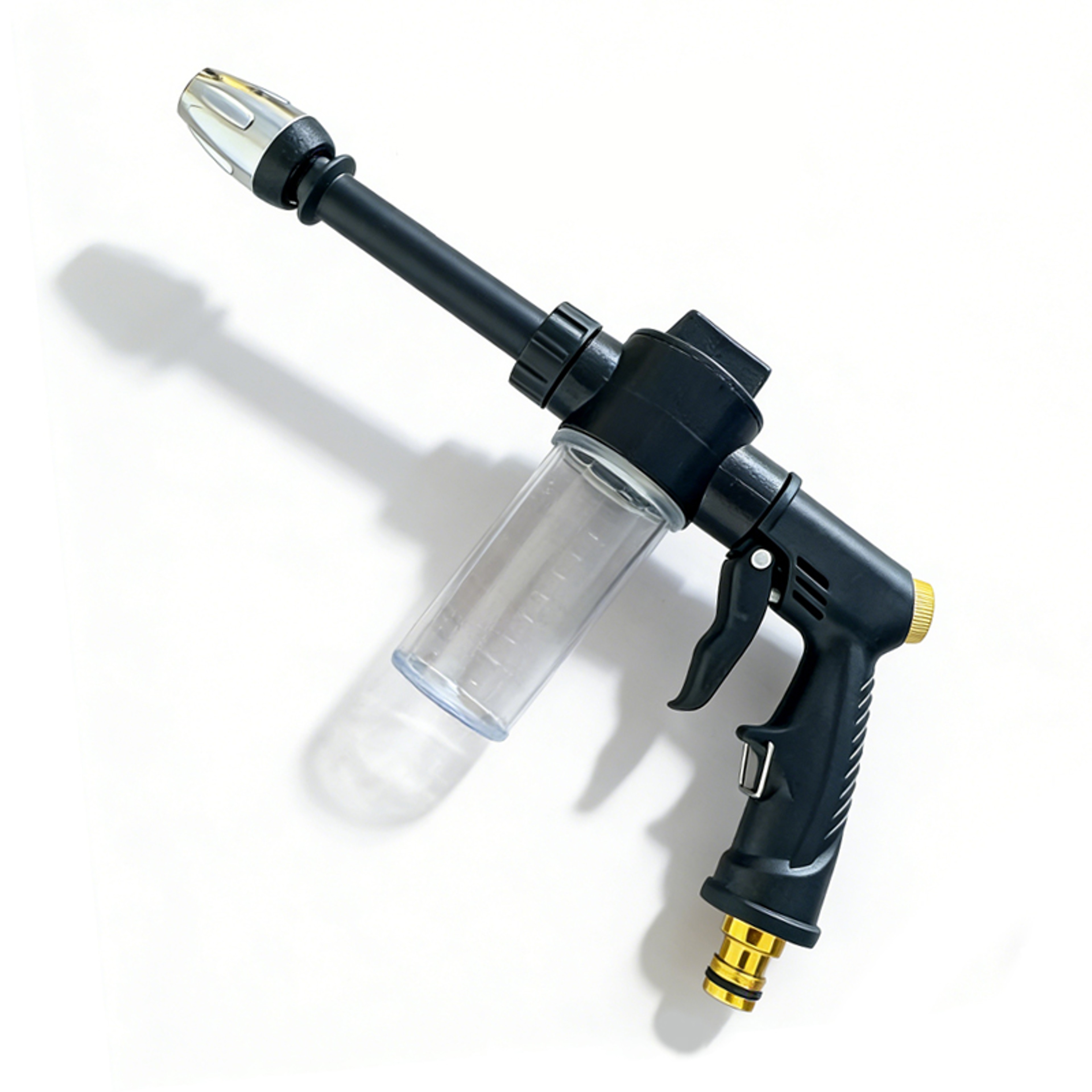 HydroFoam High Pressure Water Gun With Foam Sprayer For Car Wash Garden Watering  Home Cleaning 3