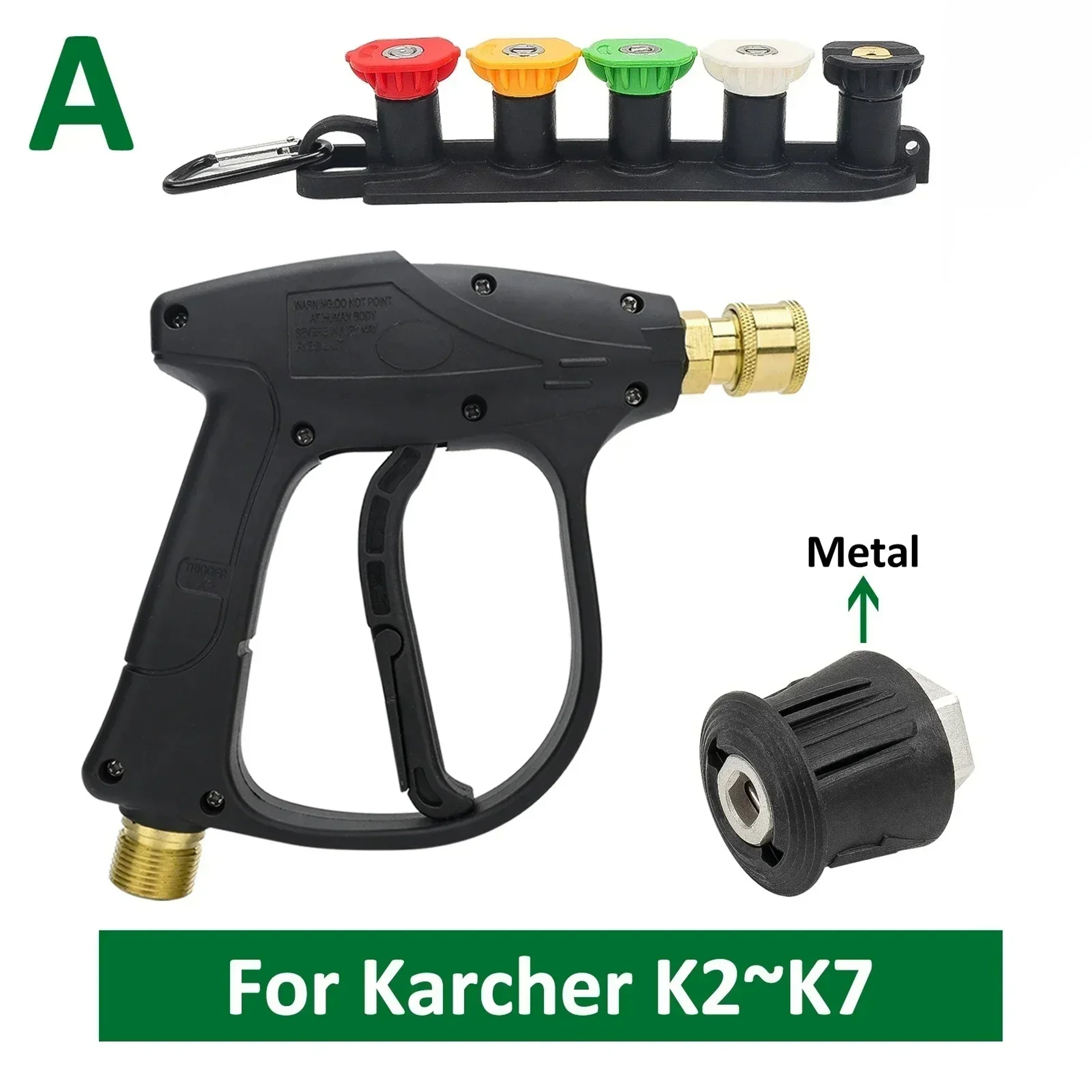 Premium Snow Foam Lance  Pressure Washer Foam Gun Kit High Pressure Car Wash Nozzles 3