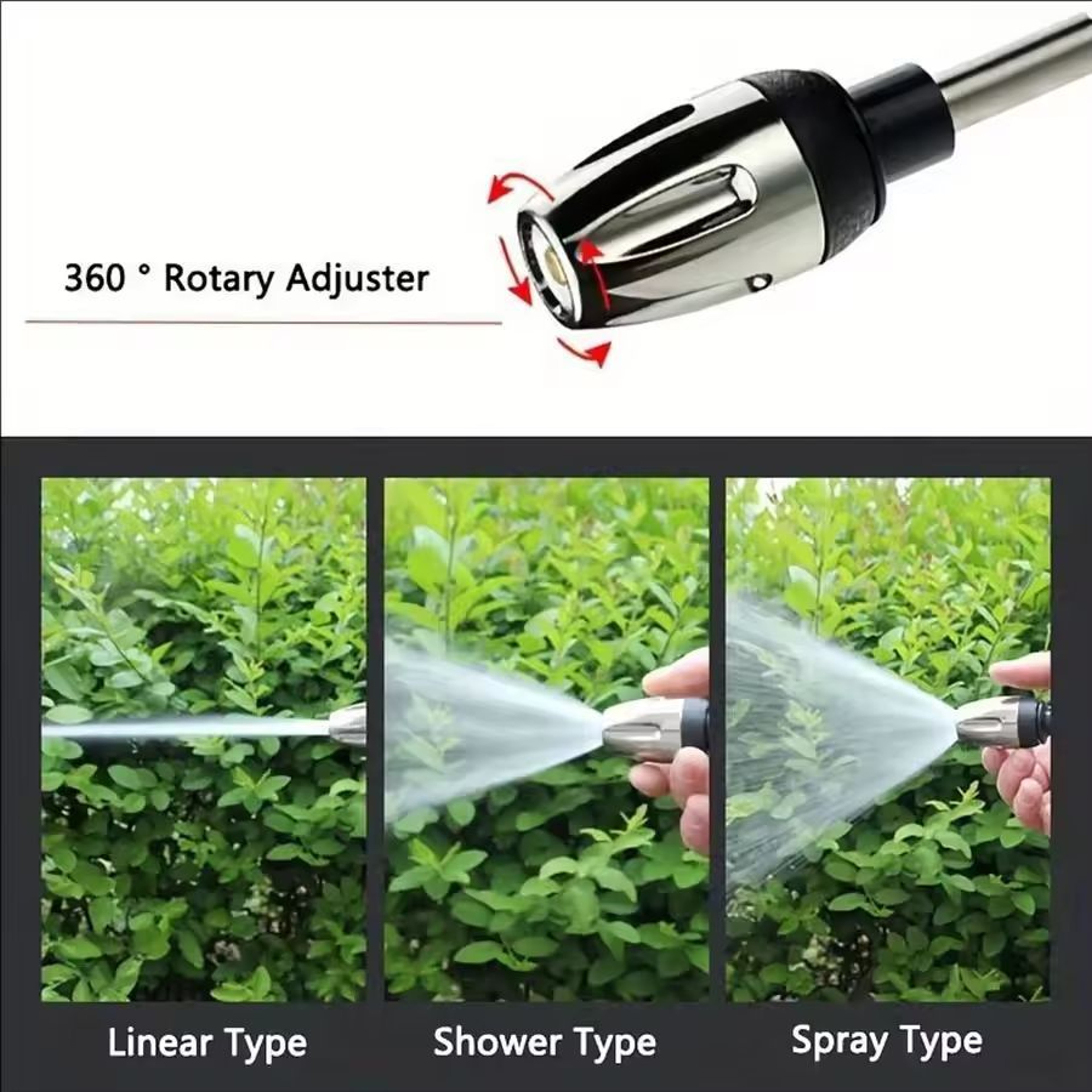 TurboFoam High Pressure Car Wash Spray Gun with Adjustable Hose Nozzle & Foam Sprayer – view 5
