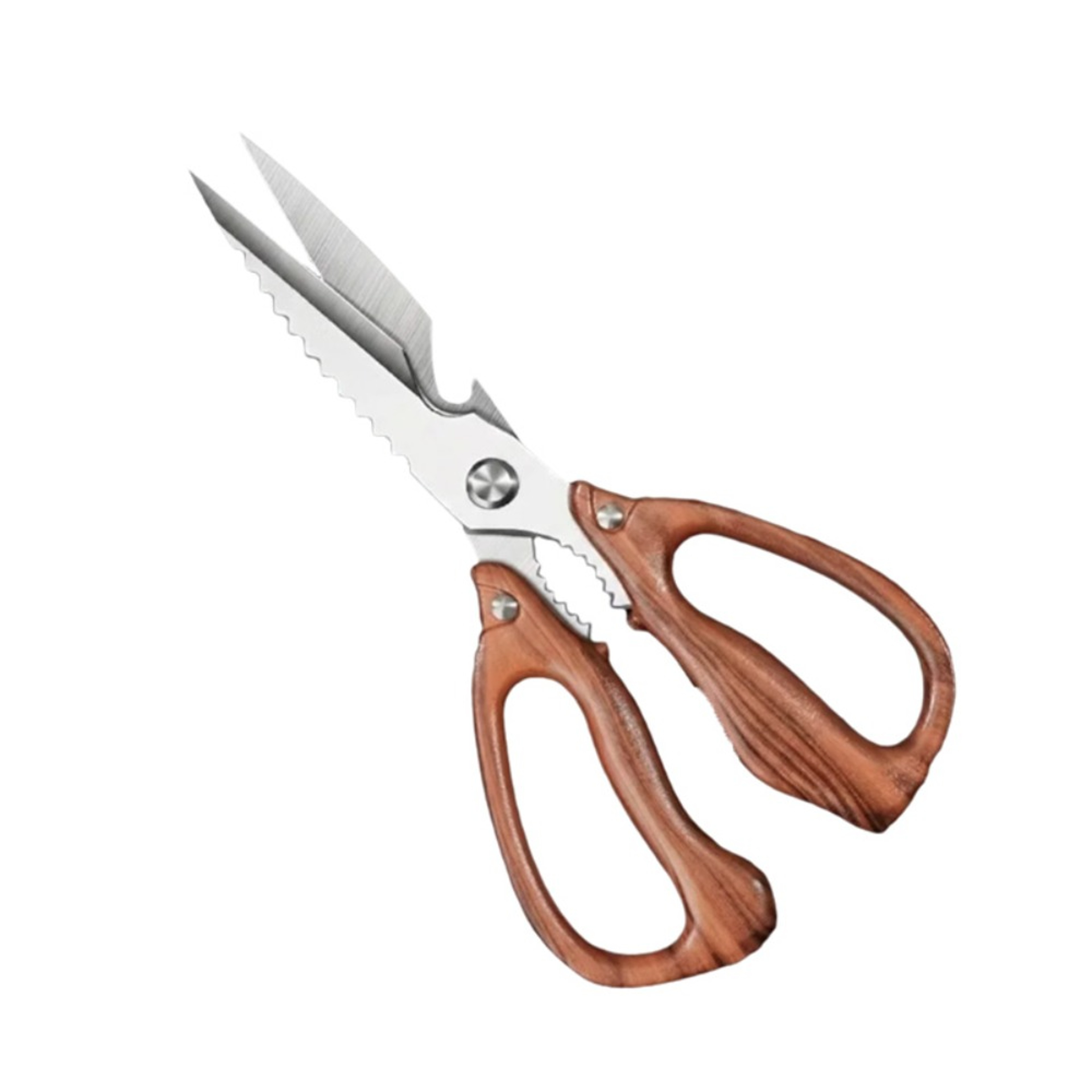 Heavy Duty Stainless Steel Kitchen Shears for Poultry, Fish & BBQ Prep – view 7