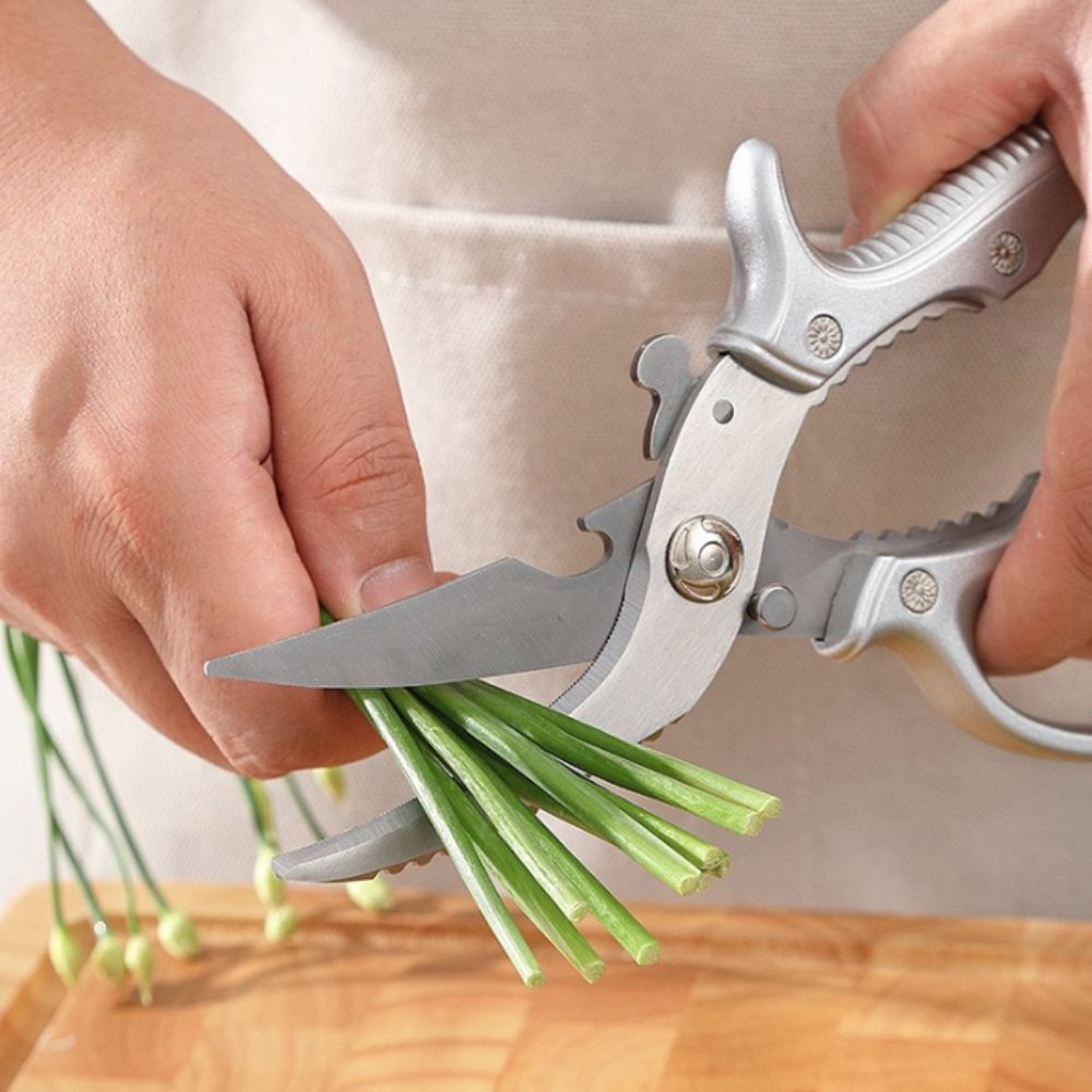 PrecisionCut Heavy Duty Kitchen Scissors for Poultry, Bones & Everyday Food Prep – view 4