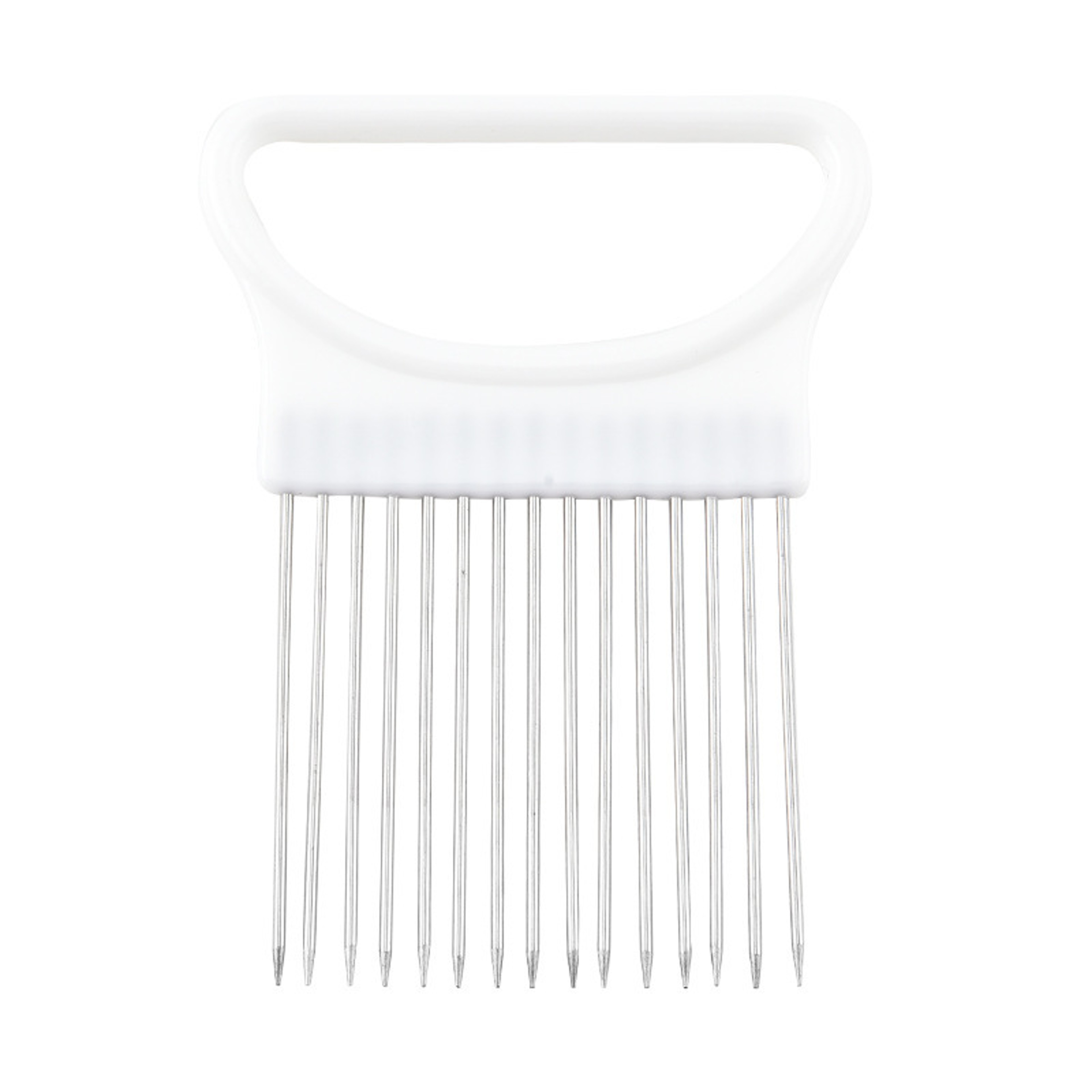 PrecisionGrip Onion Holder  Vegetable Slicer Safe Kitchen Cutting Guide Tool 6