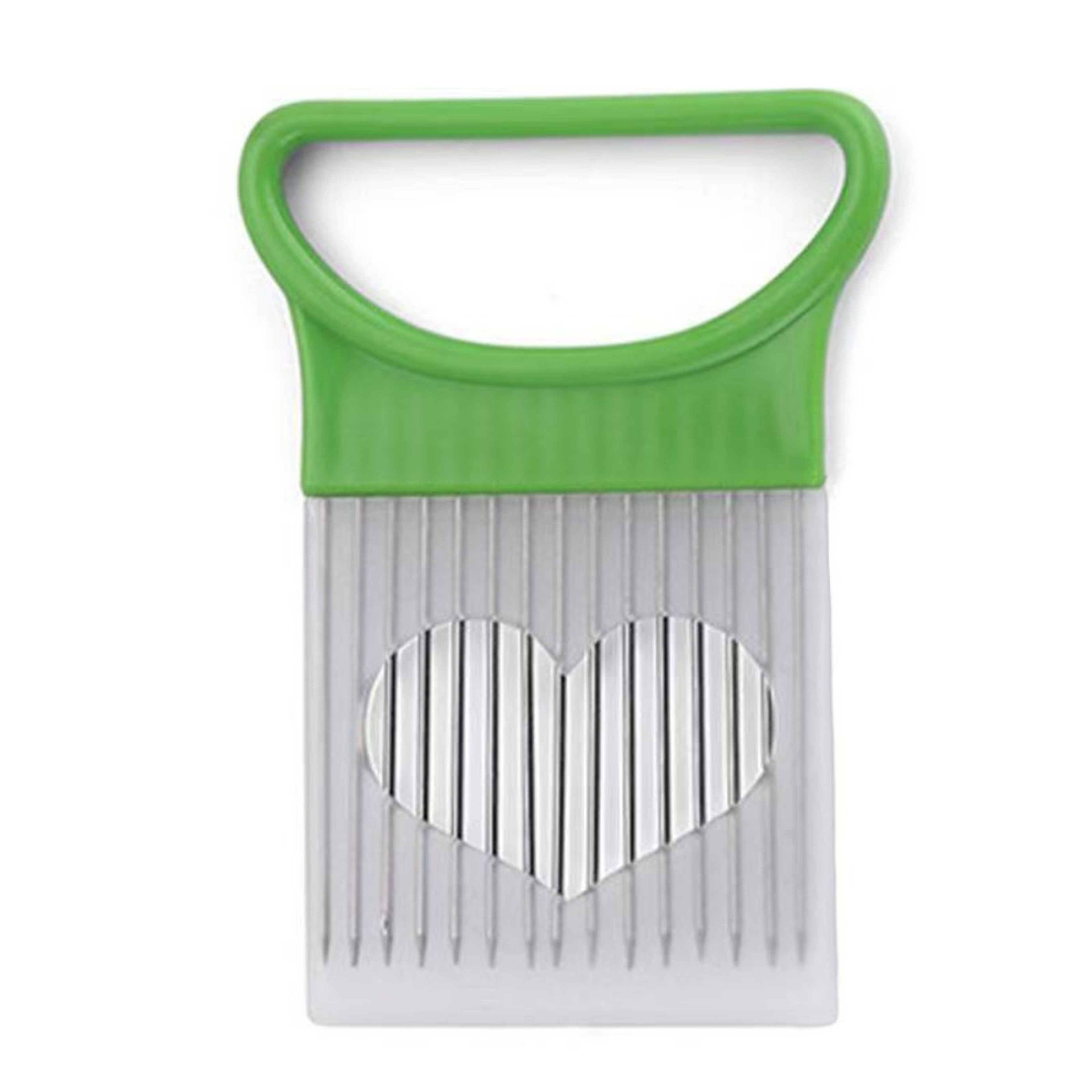 PrecisionCut Stainless Steel Onion Slicer Holder & Meat Tenderizer Tool with Safety Cover – view 9