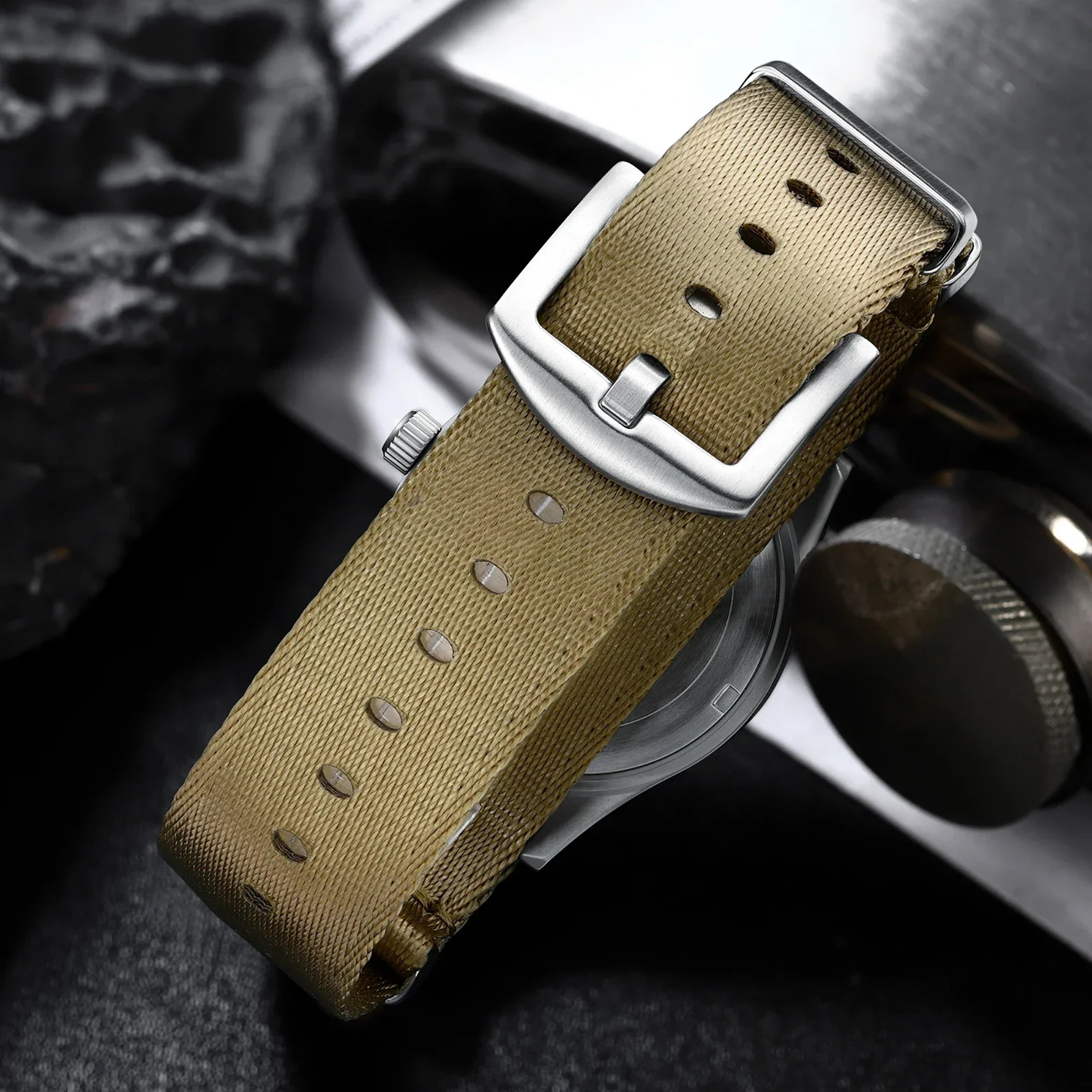 Premium Military Field Watch Waterproof Sapphire Glass Quartz For Men 1