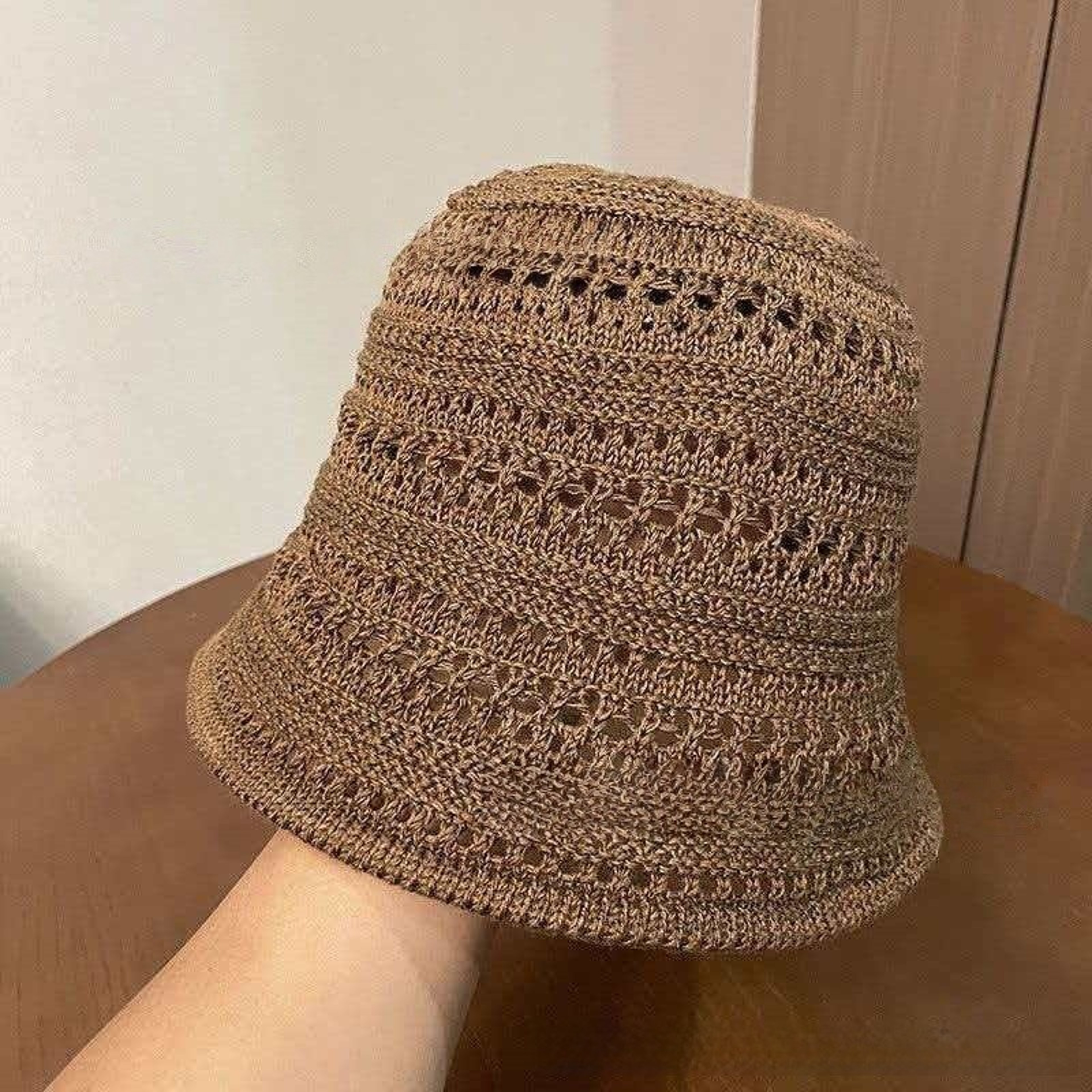 Boho Breeze Crochet Wide Brim Sun Hat For Women 4