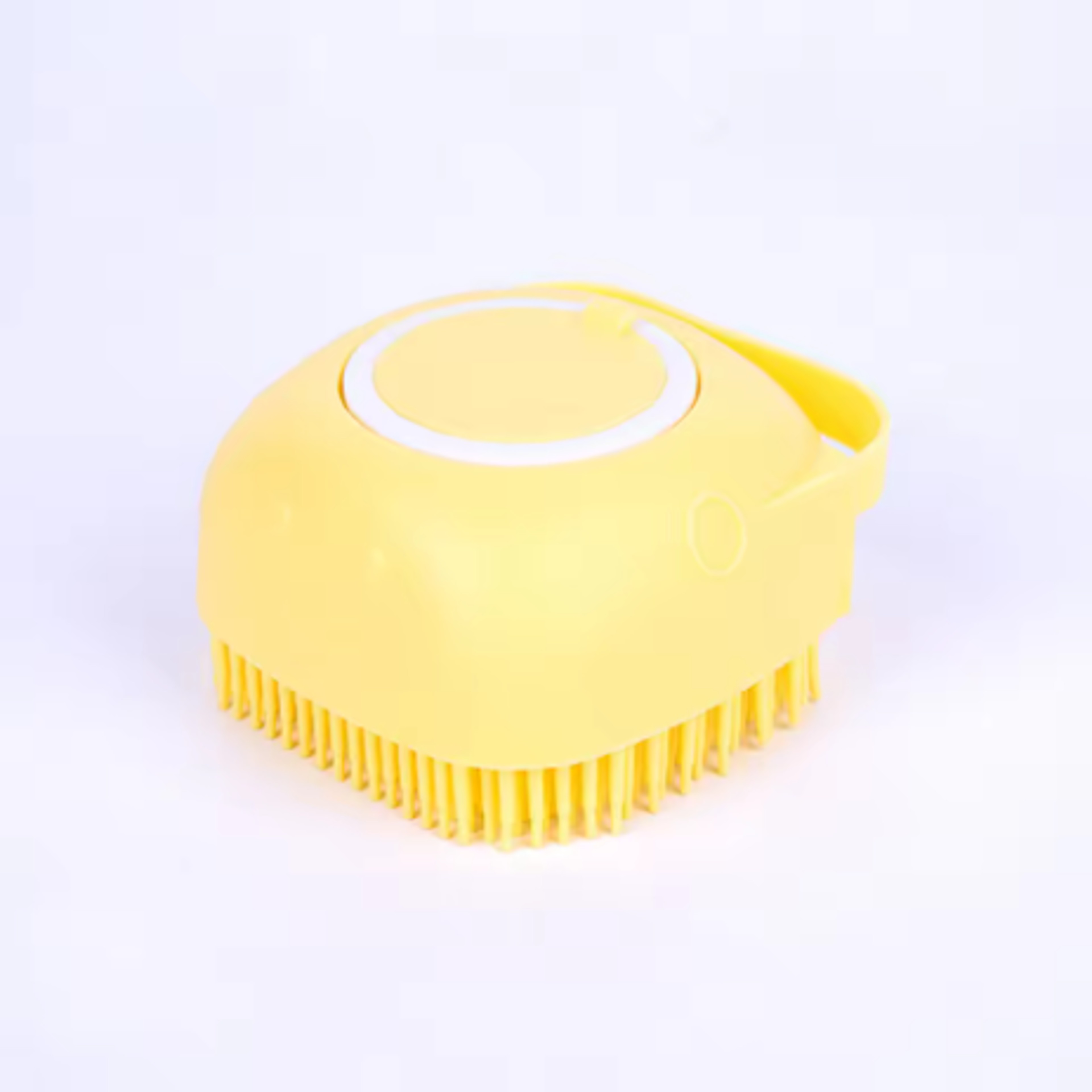 Silicone Pet Bath  Massage Brush With Shampoo Dispenser For Dogs  Cats 3