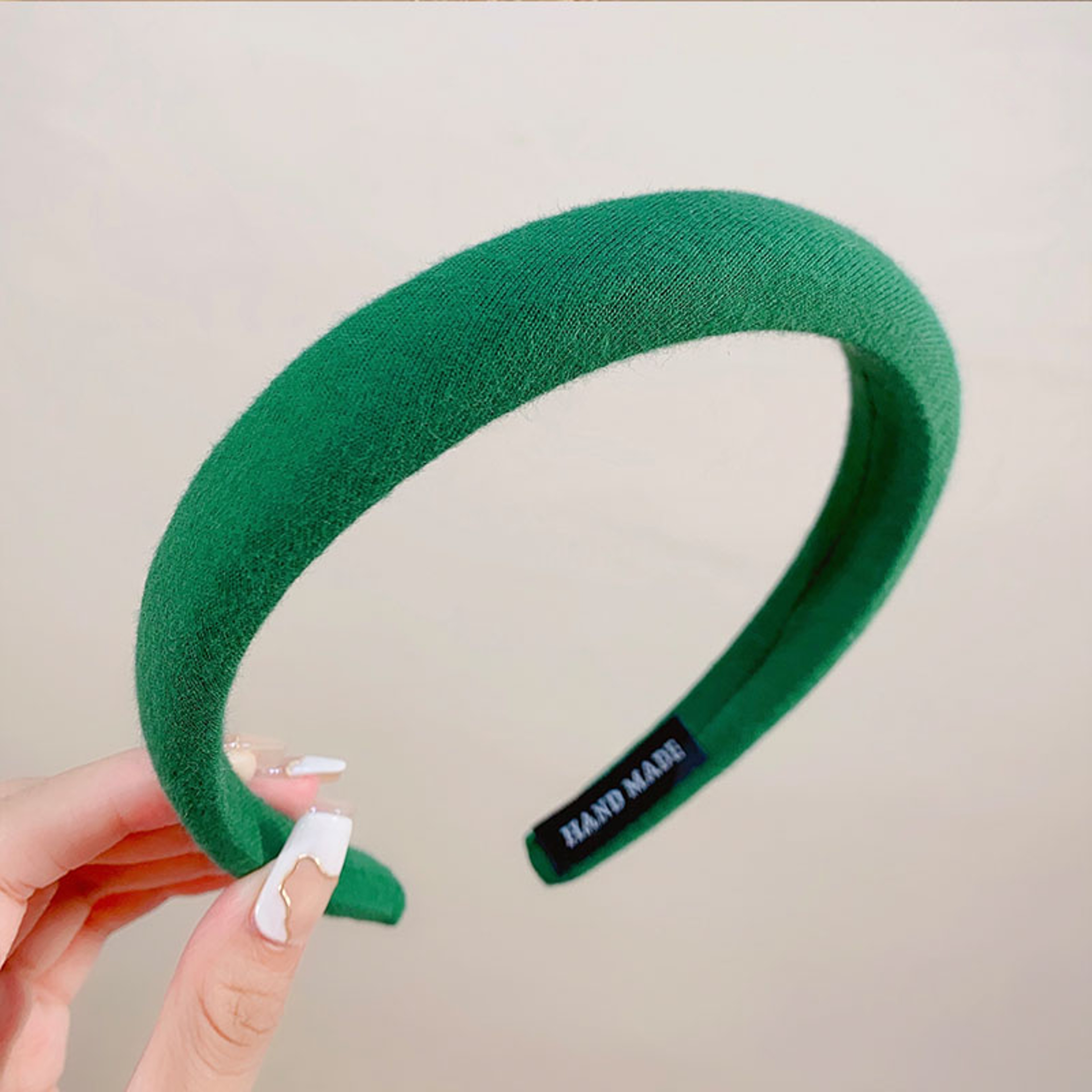 Linen Padded Headband For Women Colorful Headband For Women Fashion Hair Accessory 4