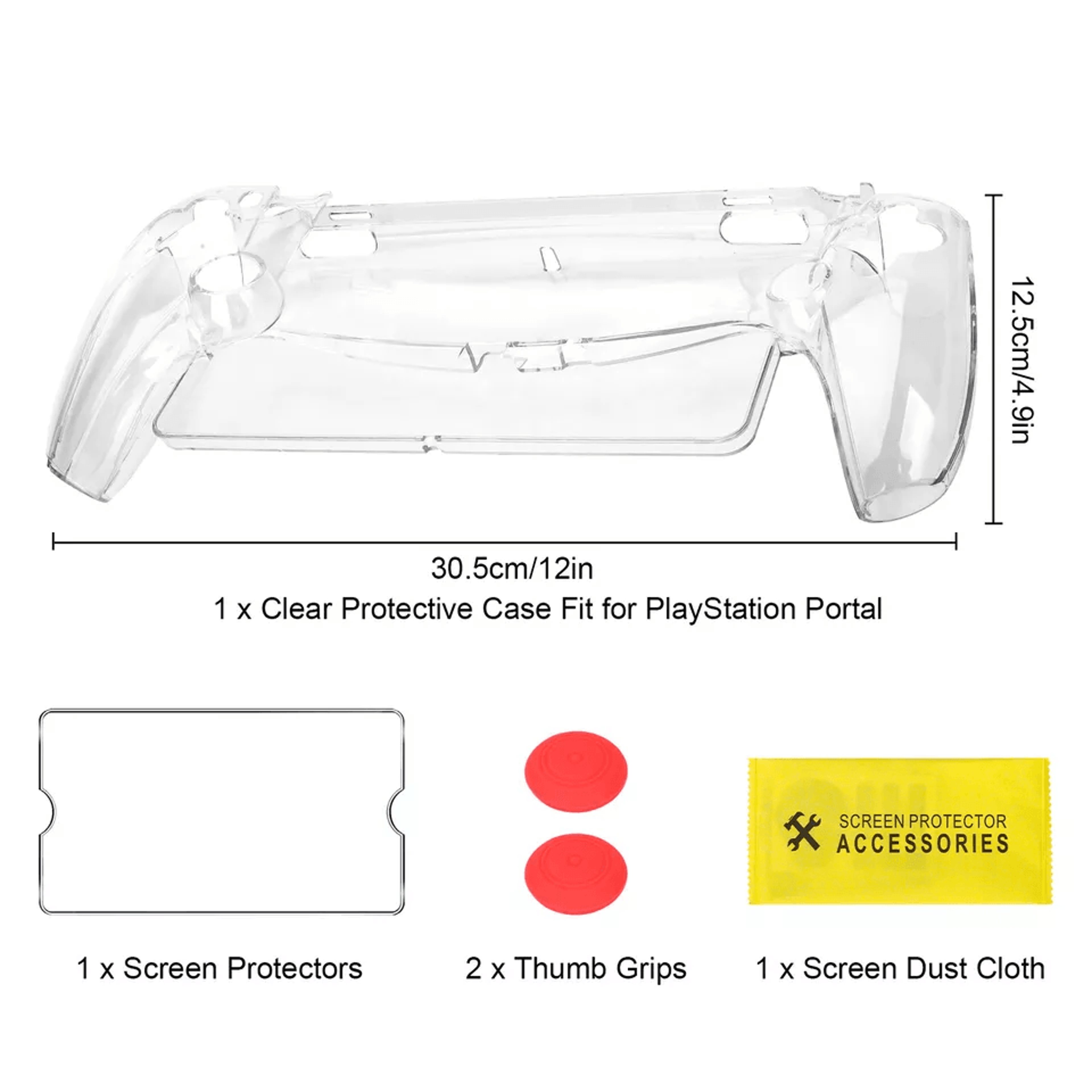 Hard PC Protective Case For Portal Remote Player Ergonomic Cover Protector Kit With Full Access Ant 6