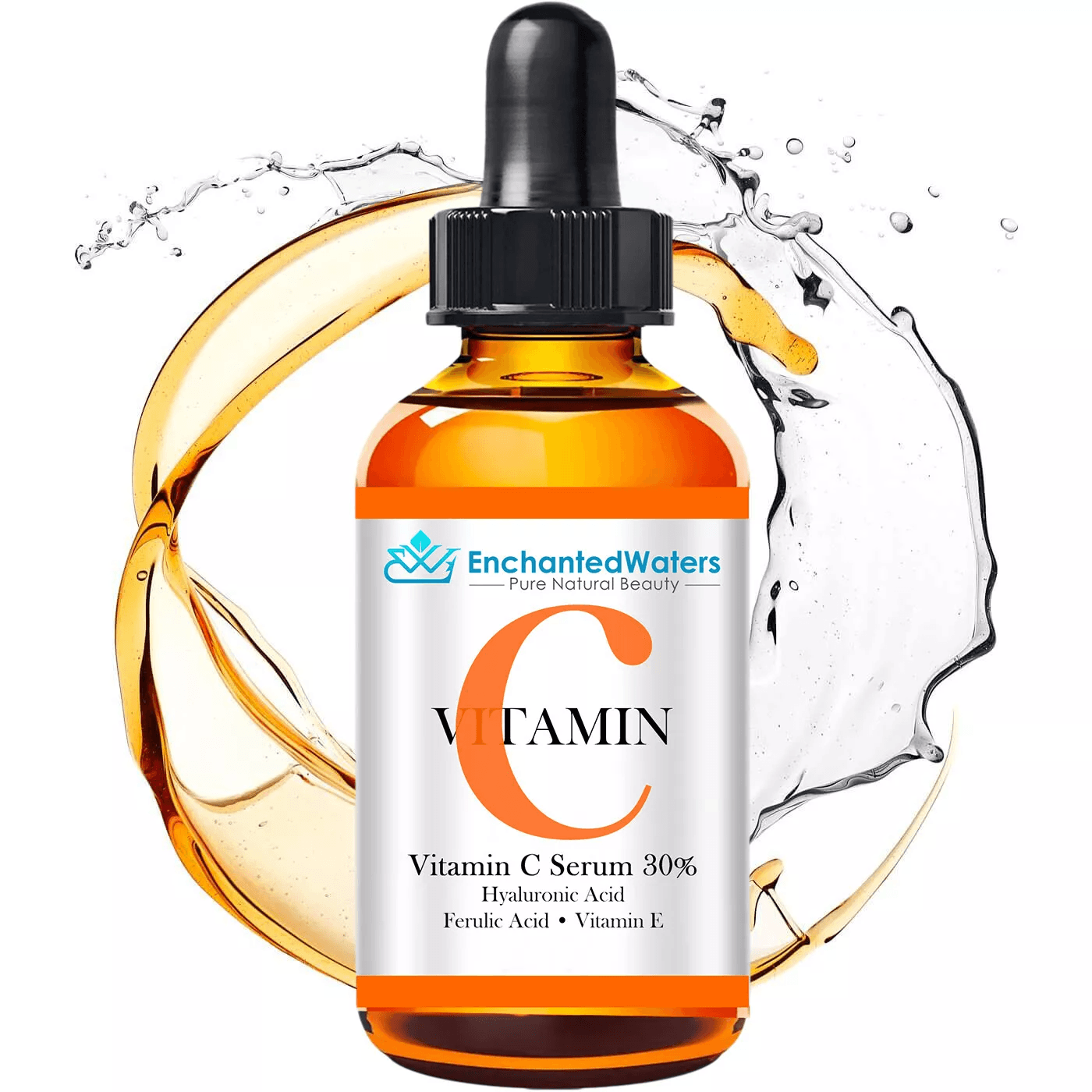 Vitamin C 30 Facial Serum With Hyaluronic Acid Ferulic Acid AntiAging Gel Cream For Brightening Fir 0