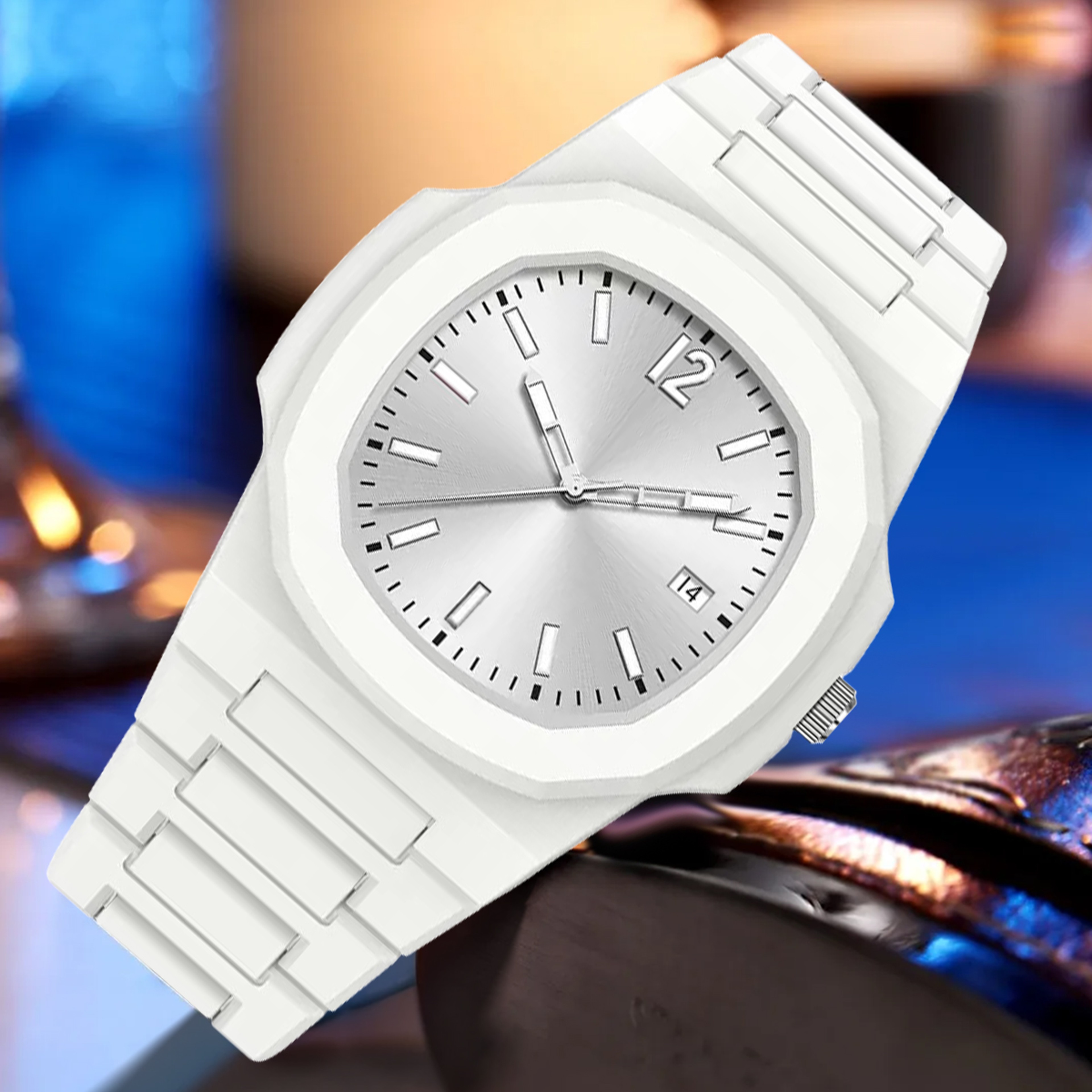 TOMI Mens Fashion Quartz Watch with Calendar, Simple Dial, Gift Box for Men, Multifunctional Style, Adjustable Strap – view 7